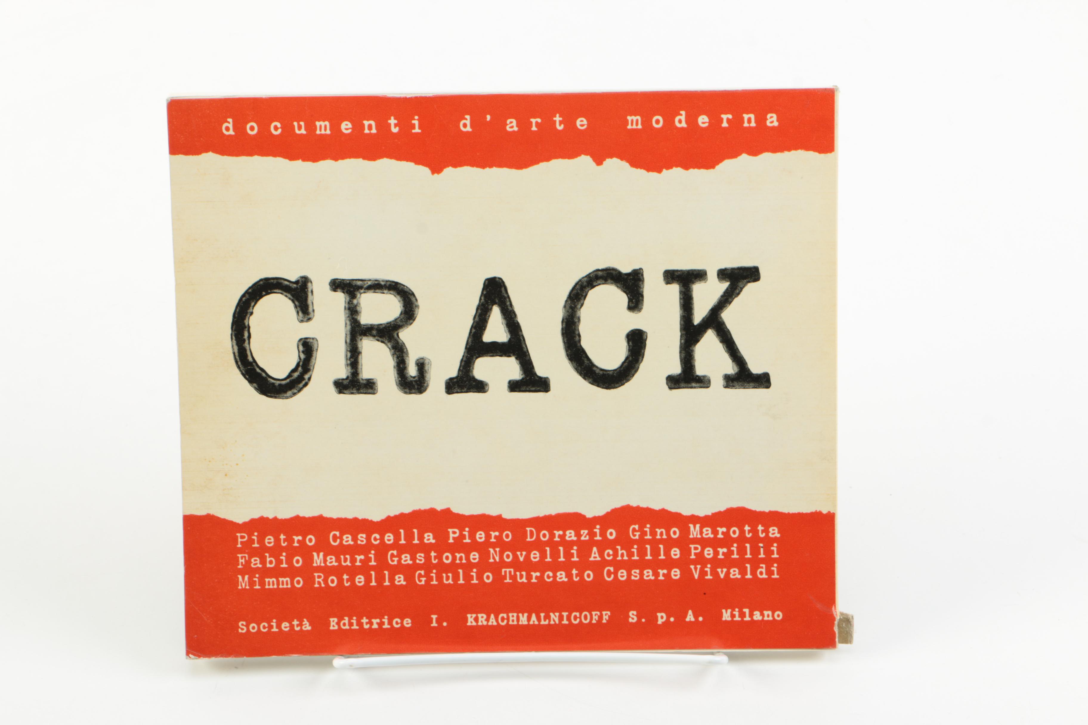Signed 1960 "Crack" Book and 1959 "Rotella"