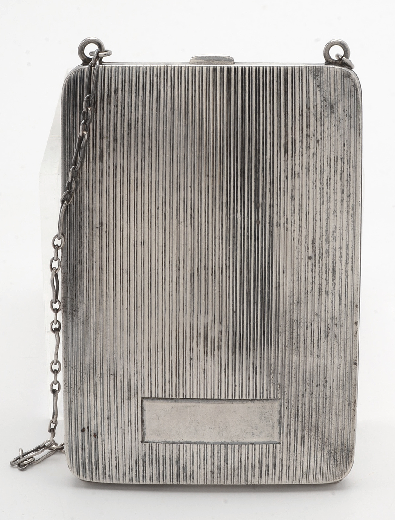 Vintage Sterling Silver Coin Purse, Monogrammed