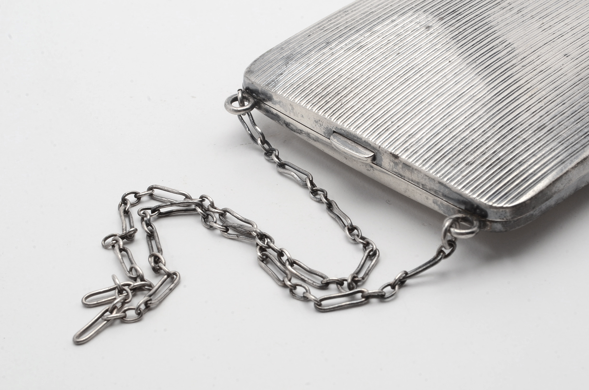 Vintage Sterling Silver Coin Purse, Monogrammed