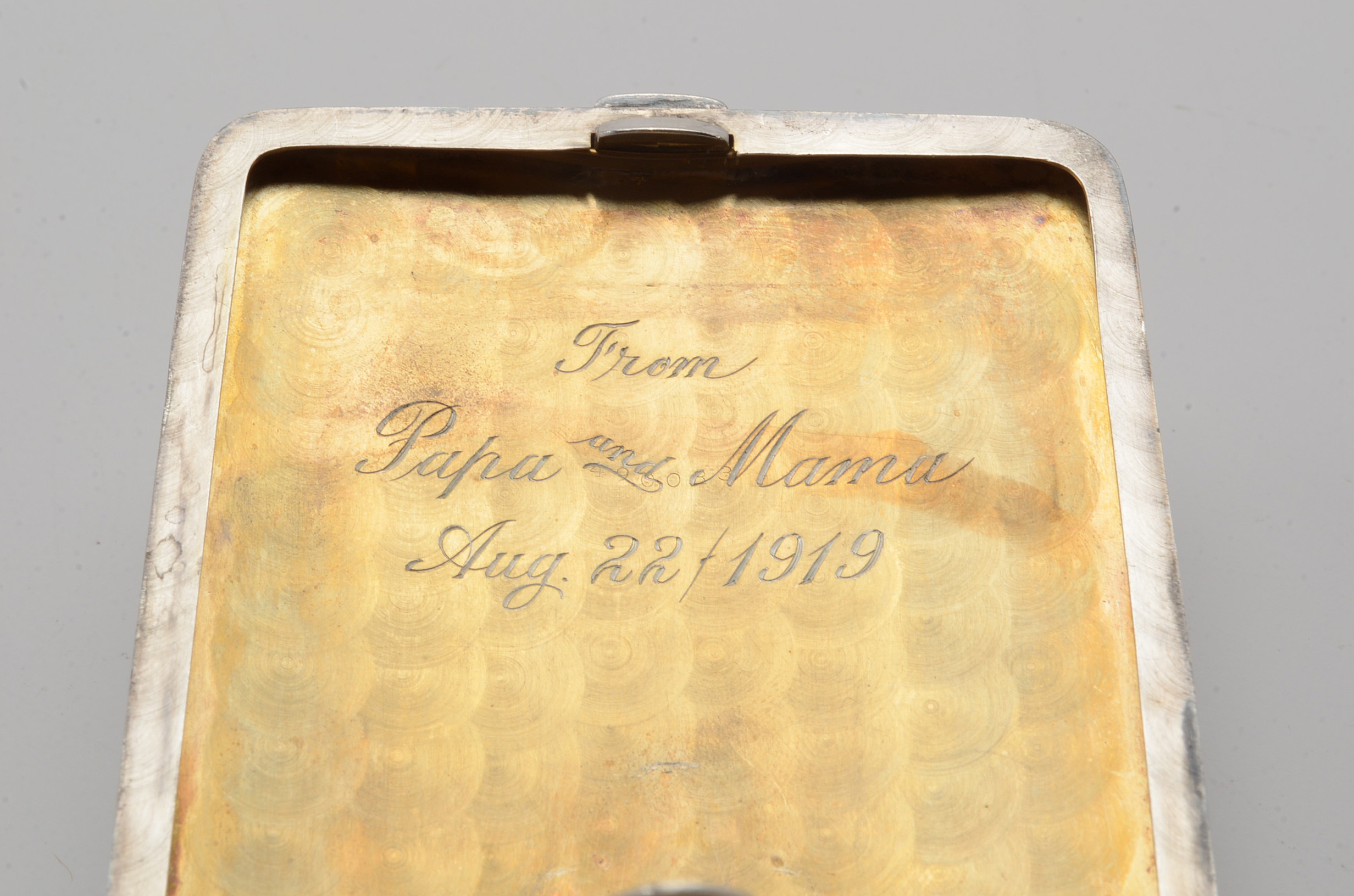 Vintage Sterling Silver Coin Purse, Monogrammed