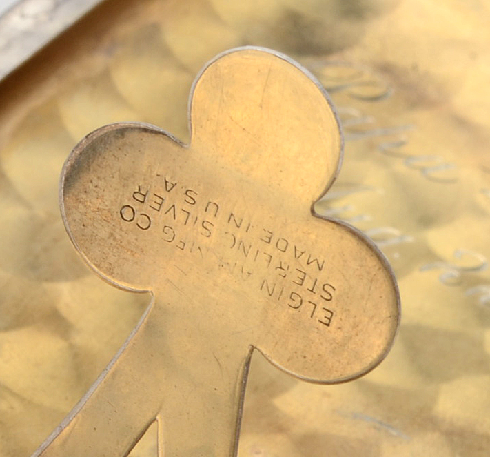 Vintage Sterling Silver Coin Purse, Monogrammed