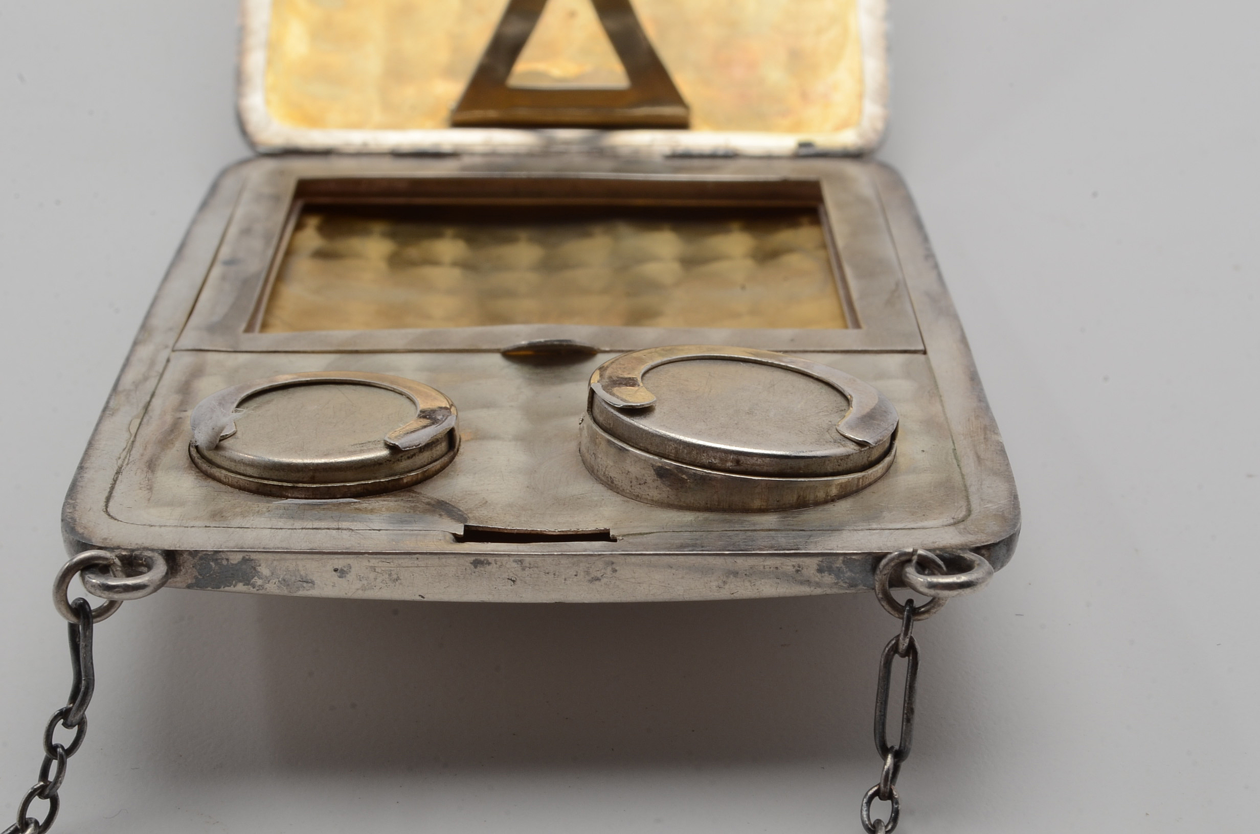 Vintage Sterling Silver Coin Purse, Monogrammed