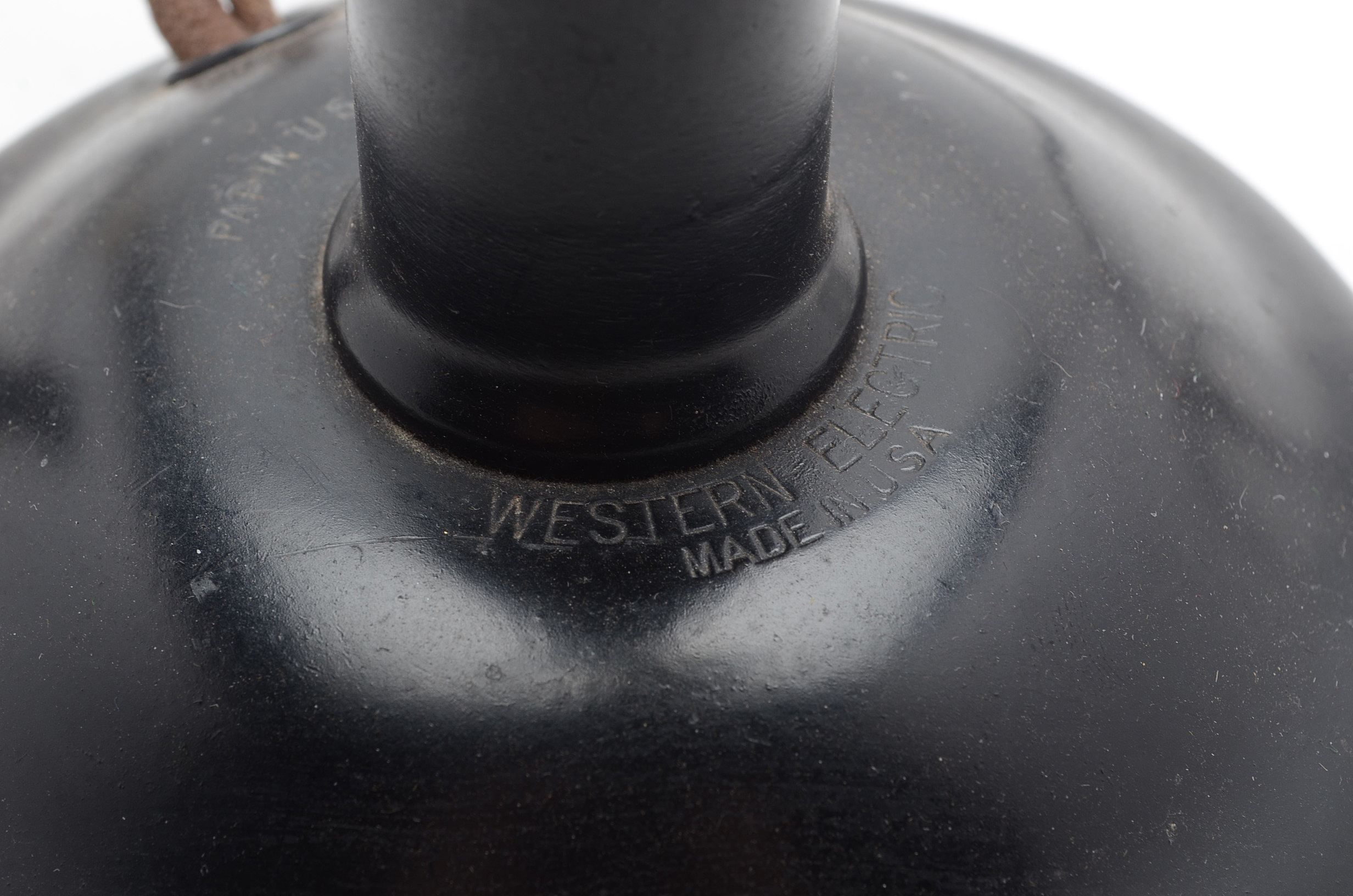 Antique Brass Candlestick Telephone