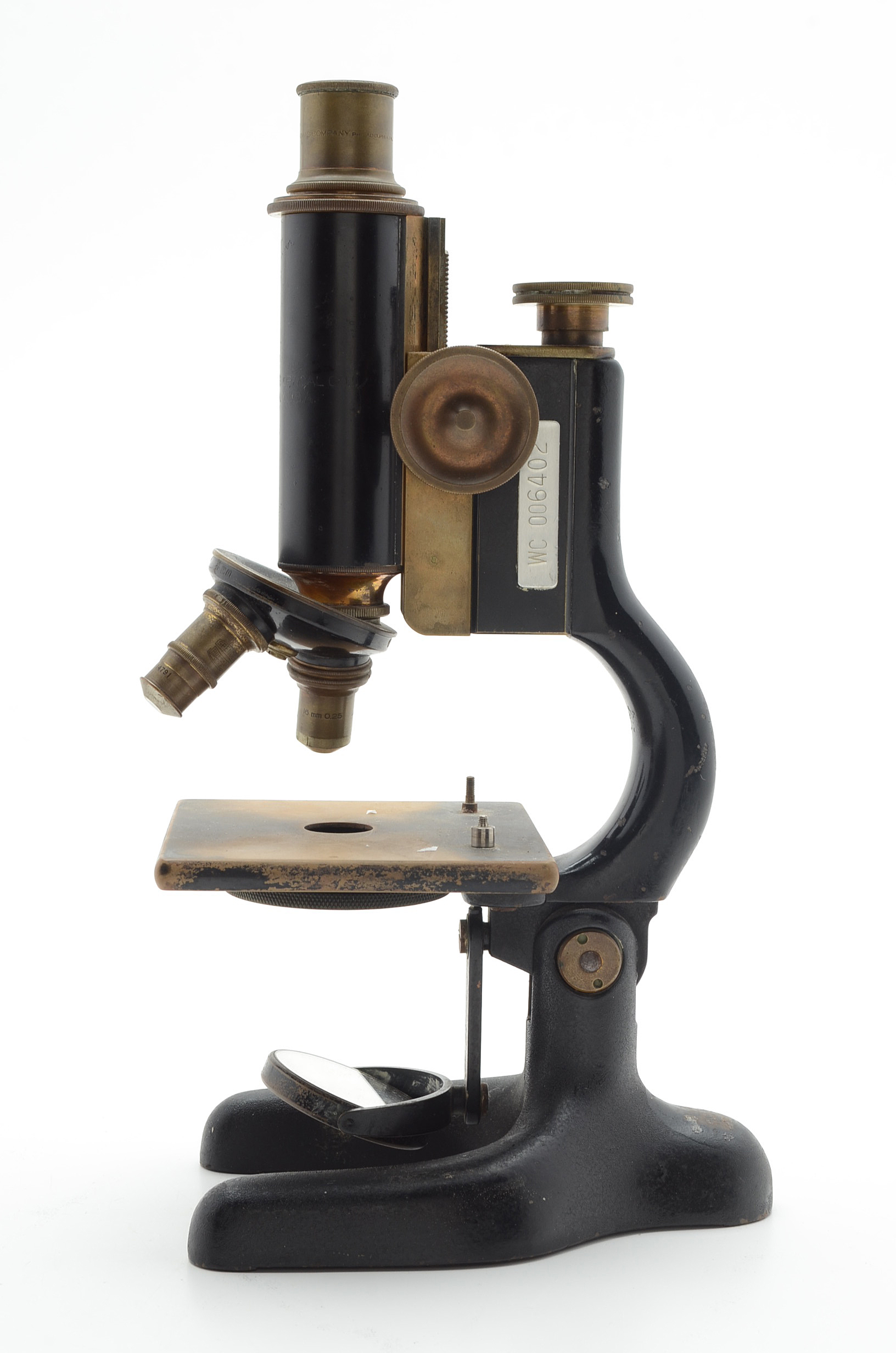 Spencer and Bausch & Lomb Vintage Brass Microscopes