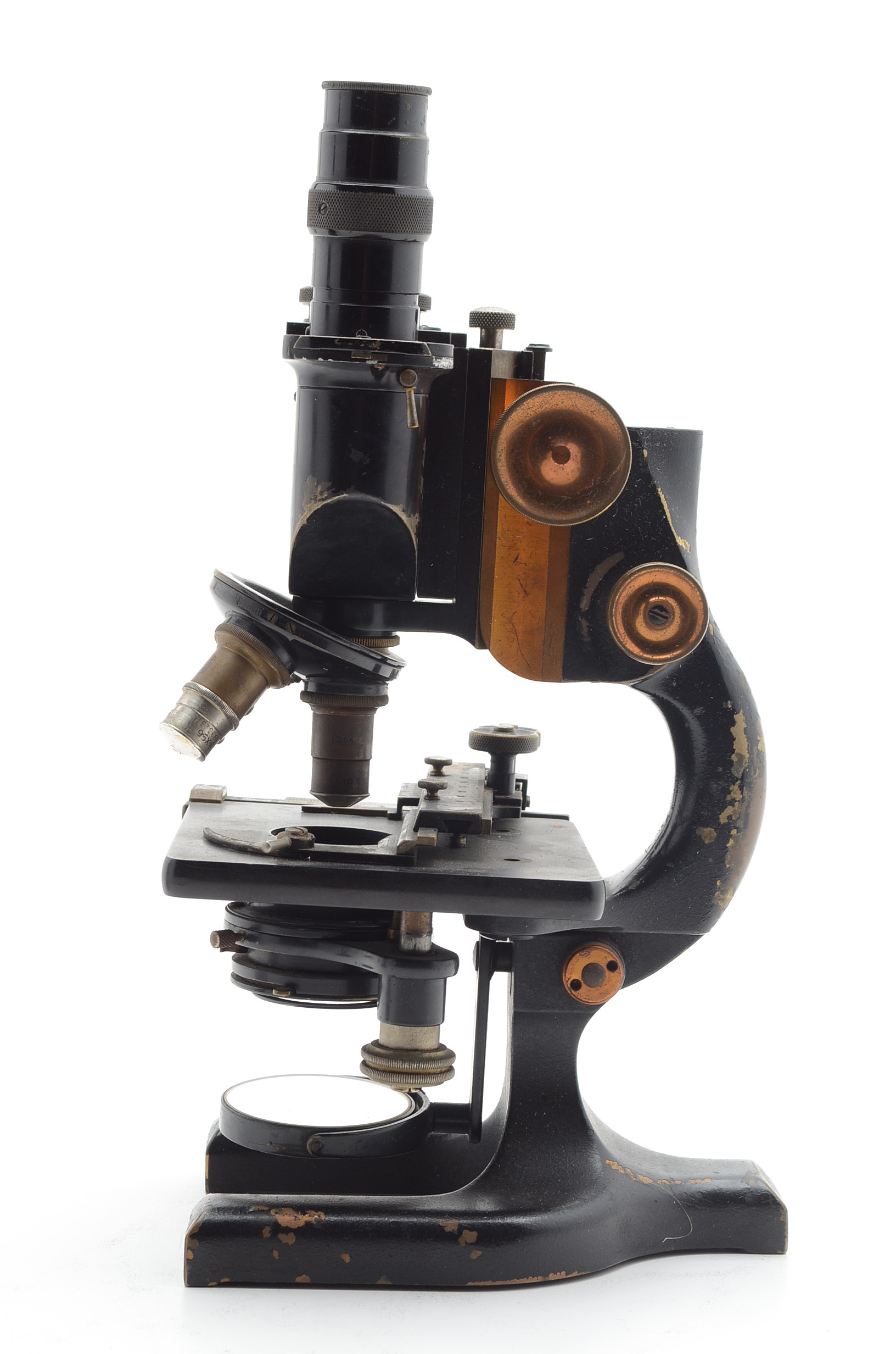 Spencer and Bausch & Lomb Vintage Brass Microscopes