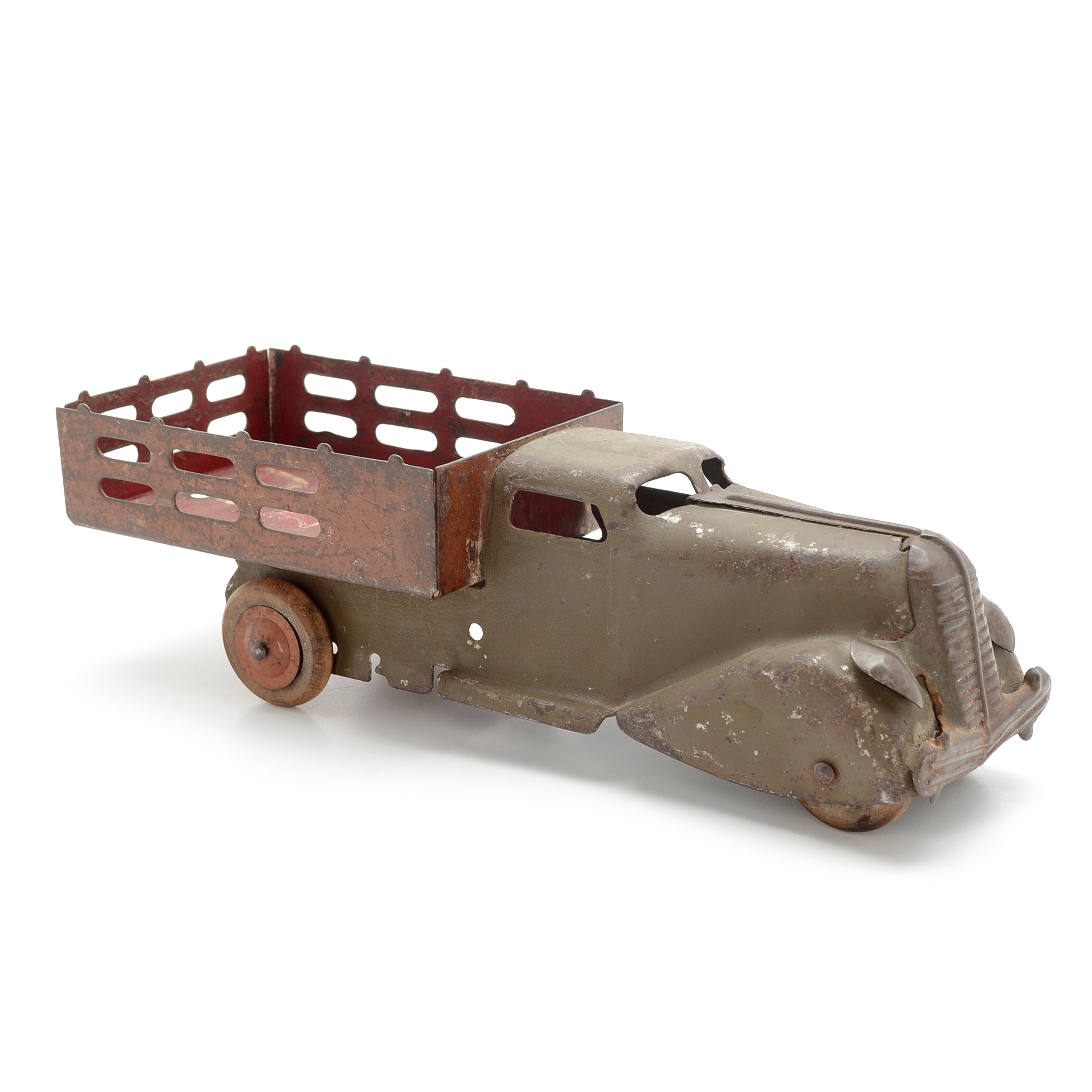 Vintage Metal Toy Truck, "Made in the USA"