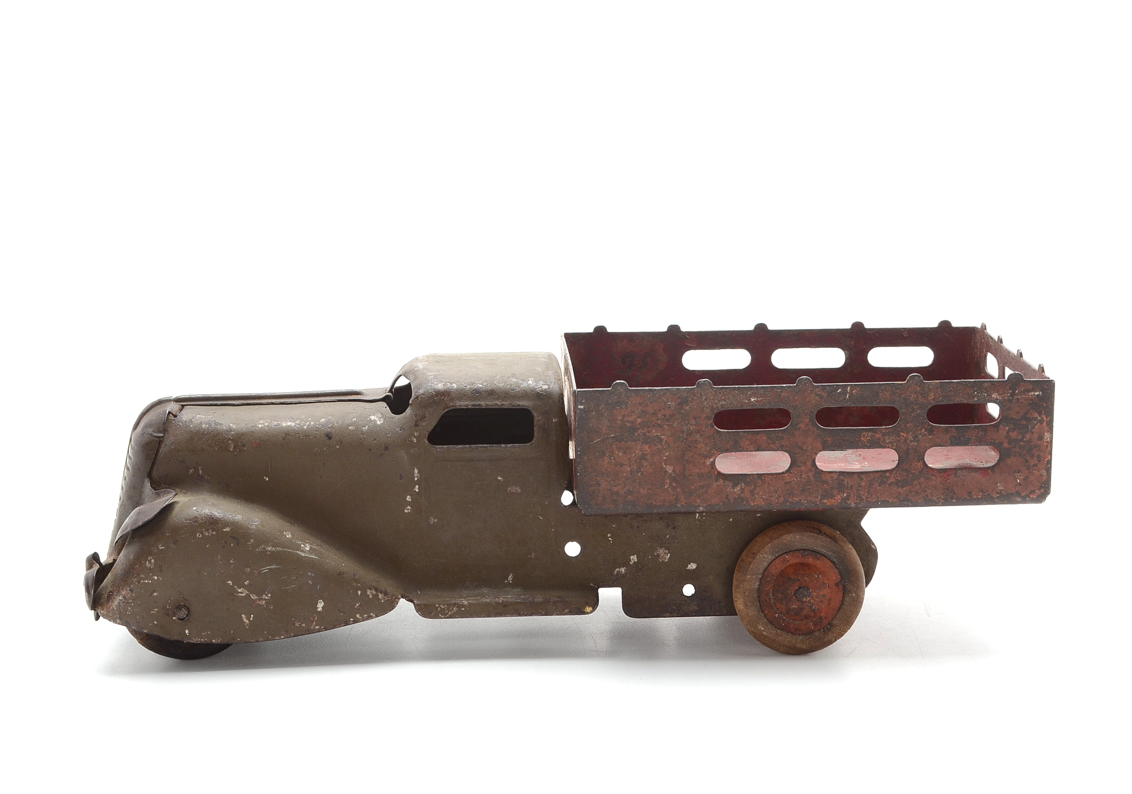 Vintage Metal Toy Truck, "Made in the USA"