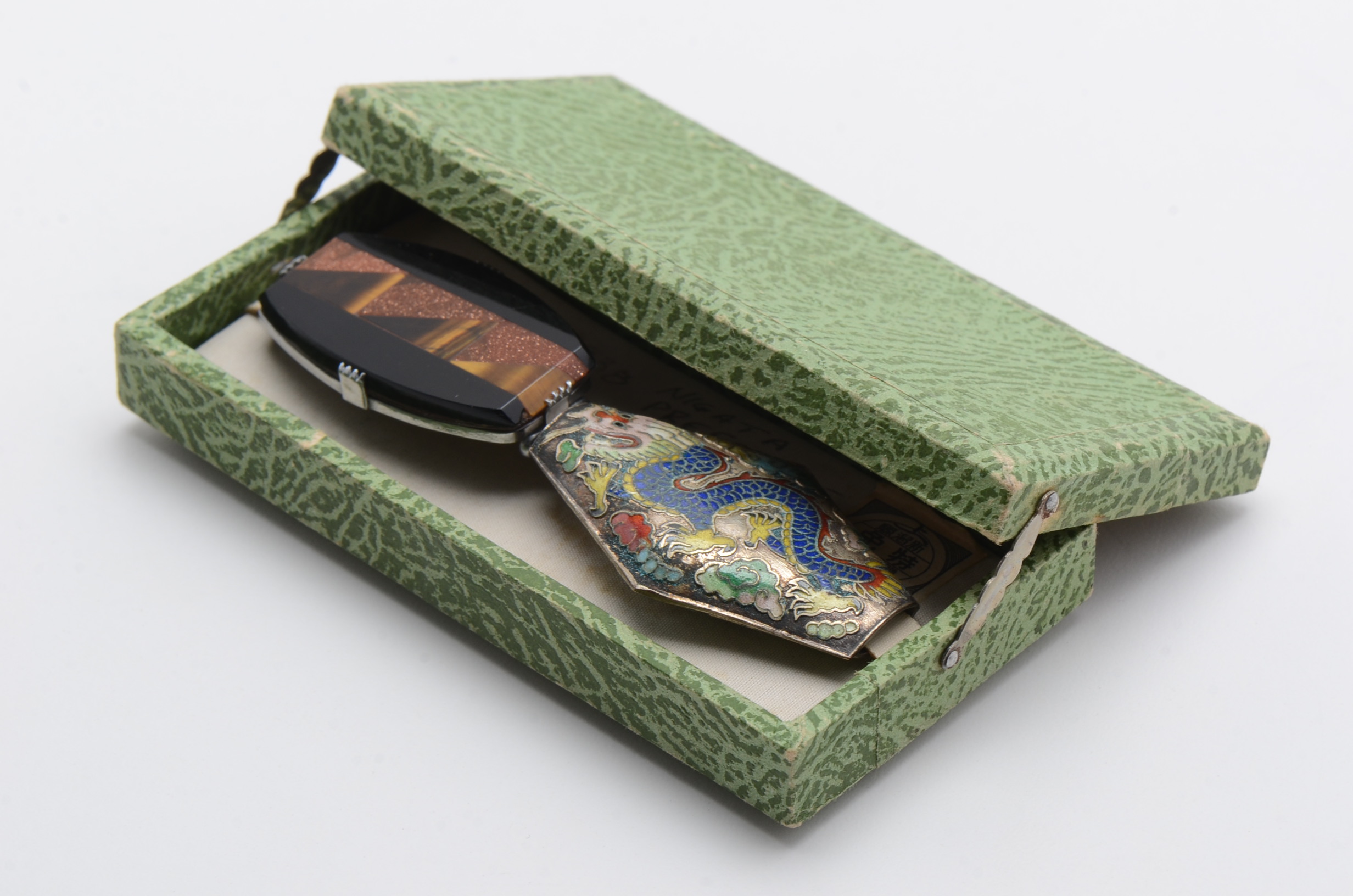 Two Vintage Japanese Obi-Domes