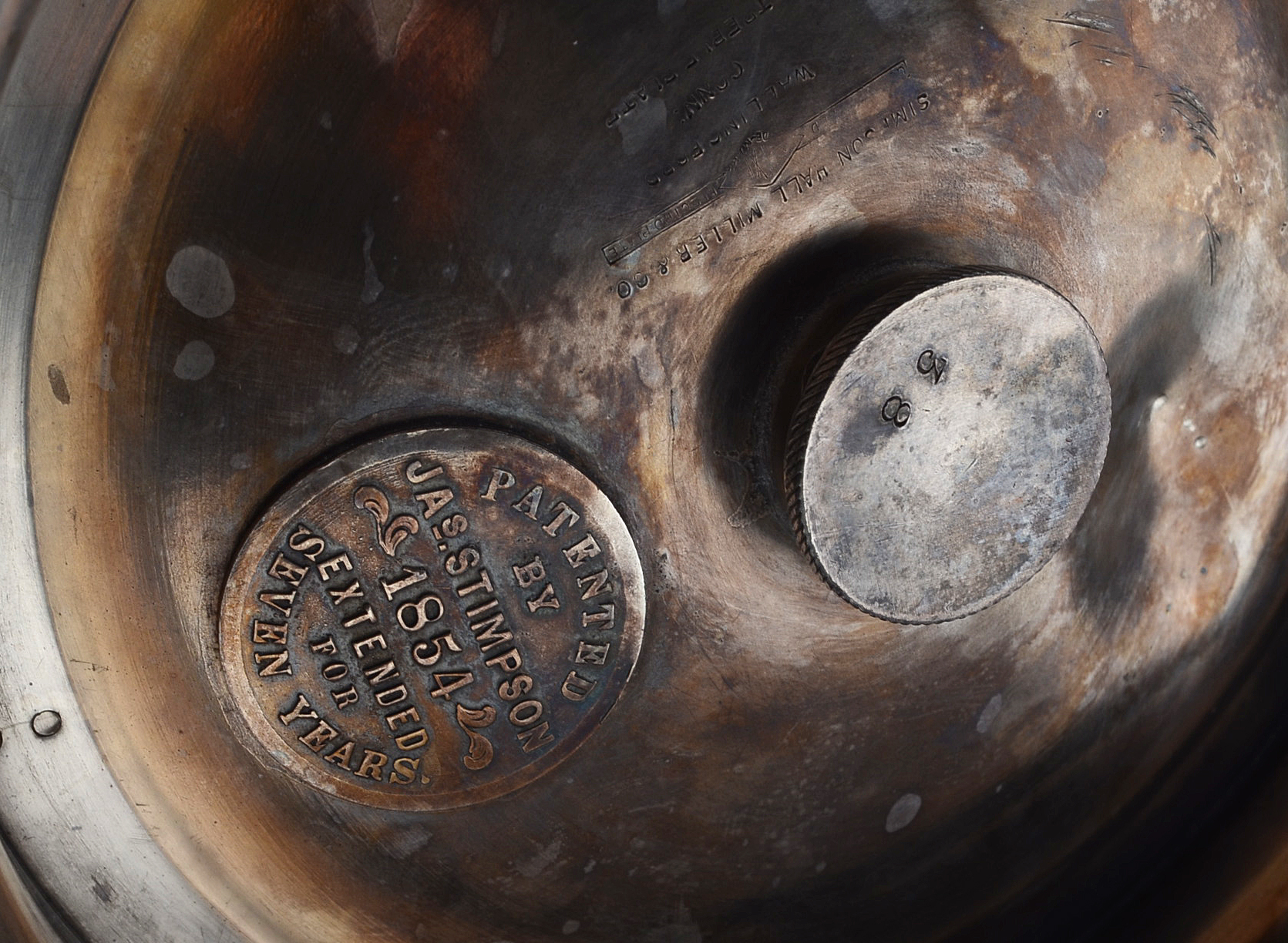 19th Century Simpson Hall Miller & Co. Silver Plate Insulated Ice Water Pitcher