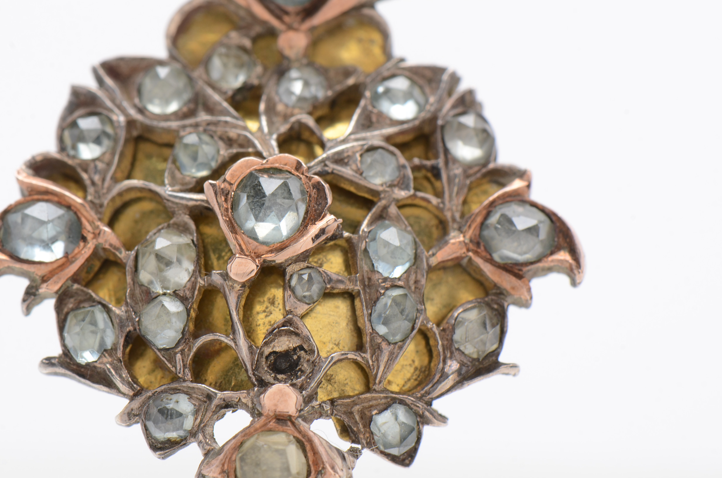 Mixed Metal Vintage Scottish Kilt Brooch