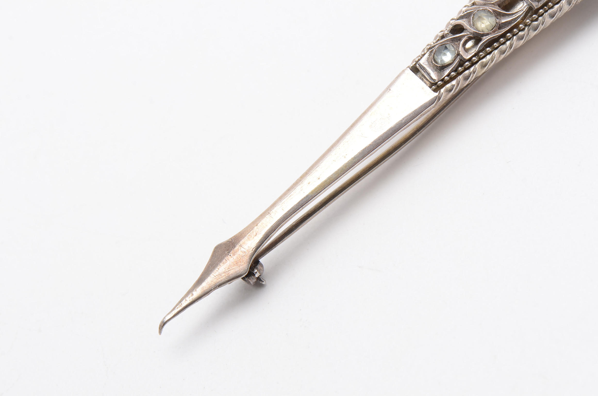 Mixed Metal Vintage Scottish Kilt Brooch