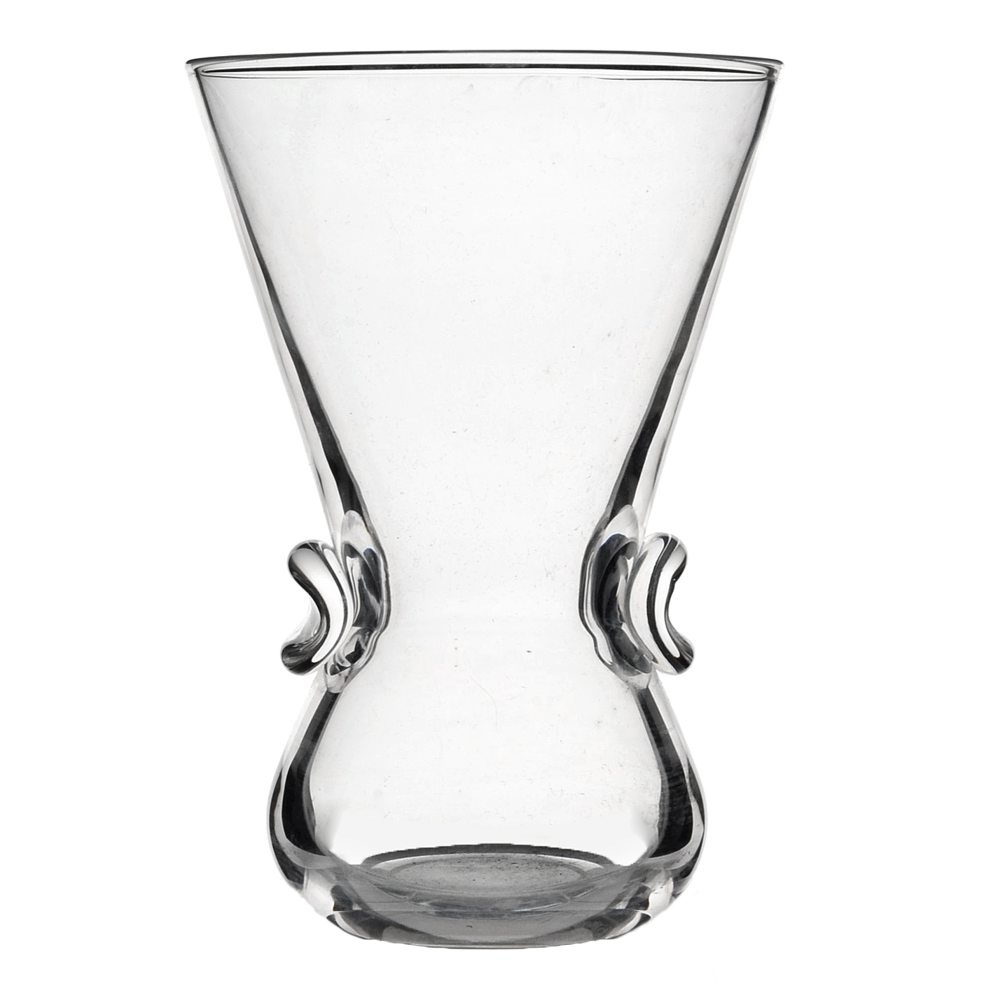 Steuben Crystal Flared Thumbprint Vase