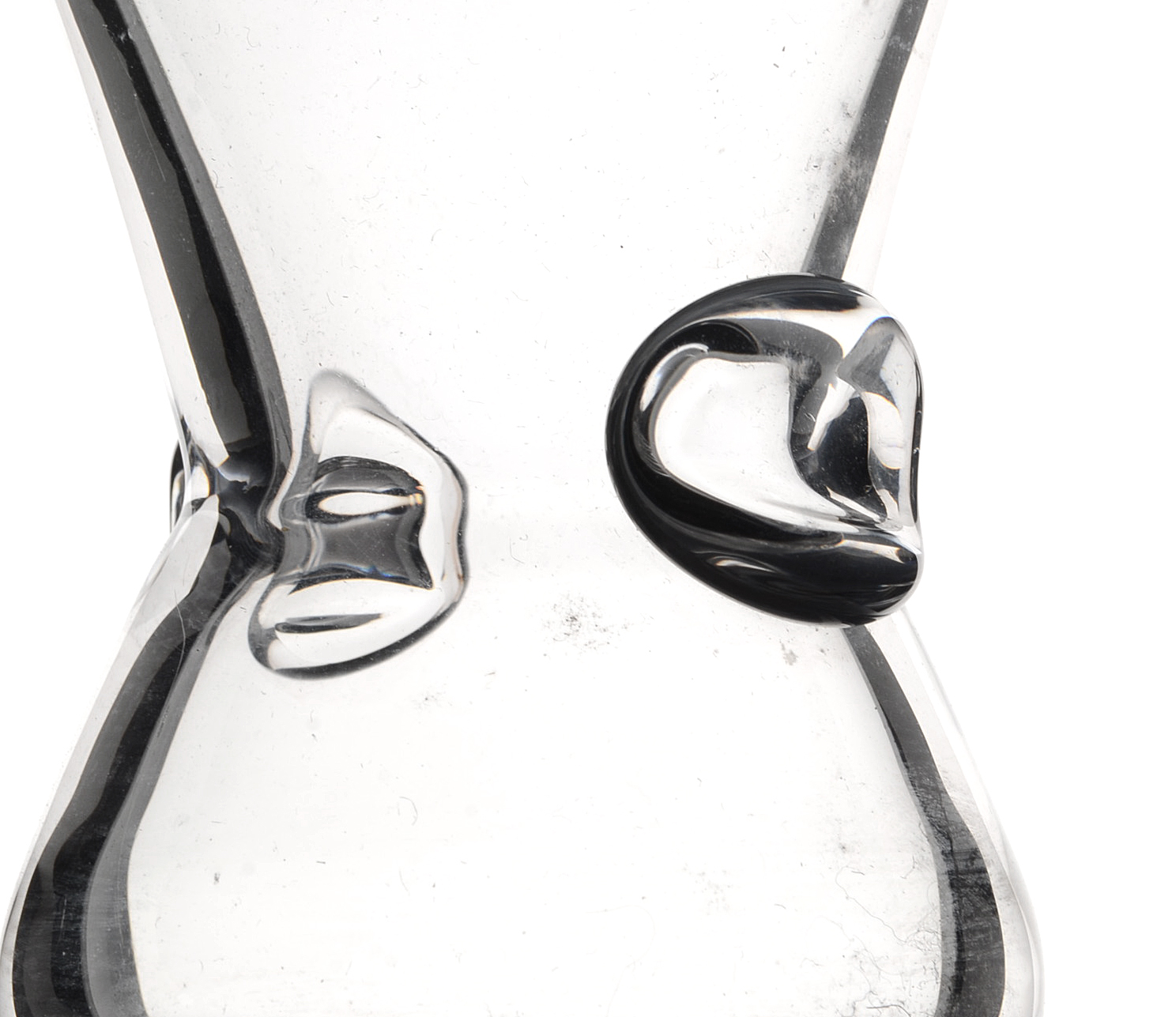 Steuben Crystal Flared Thumbprint Vase