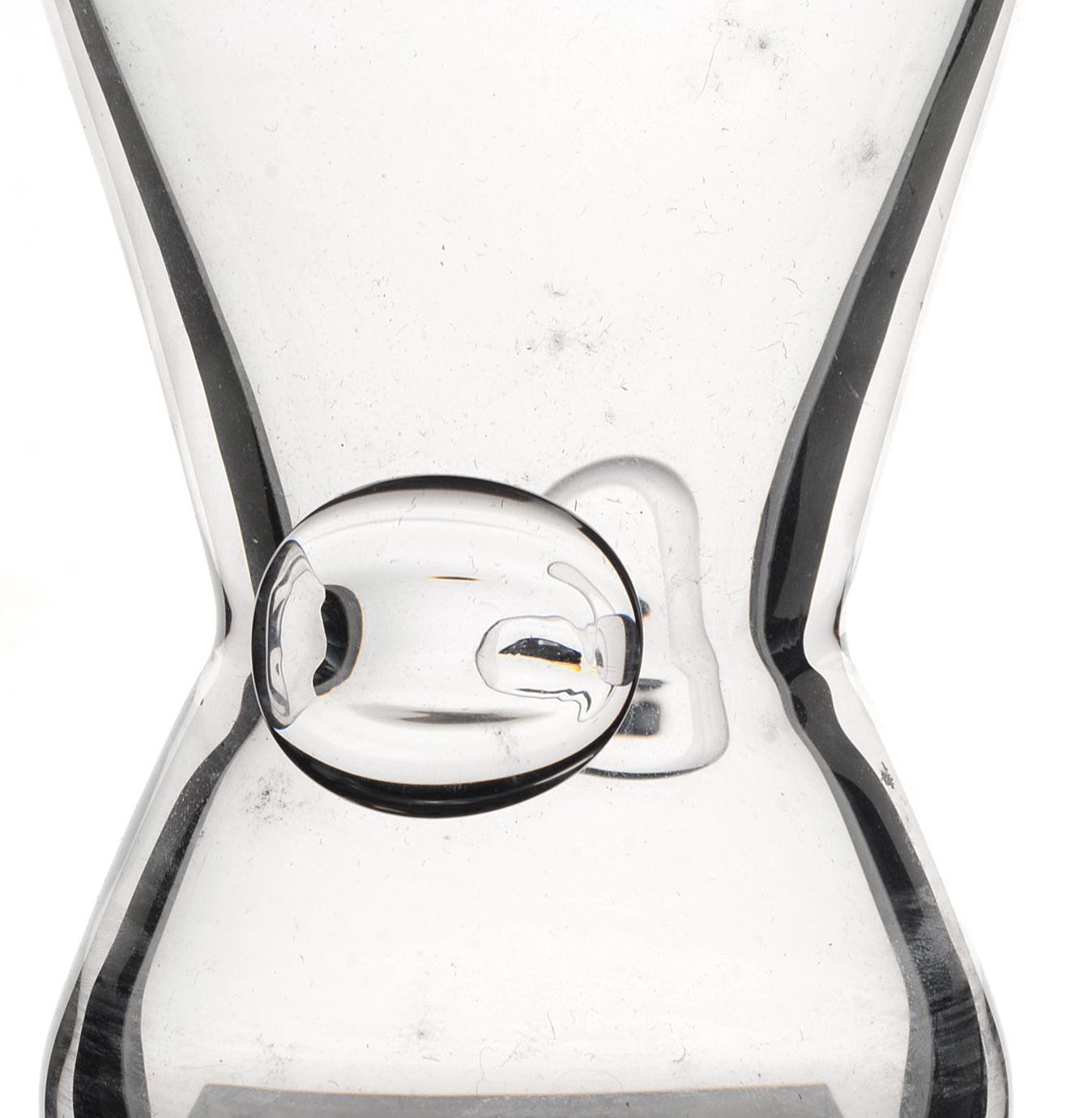 Steuben Crystal Flared Thumbprint Vase