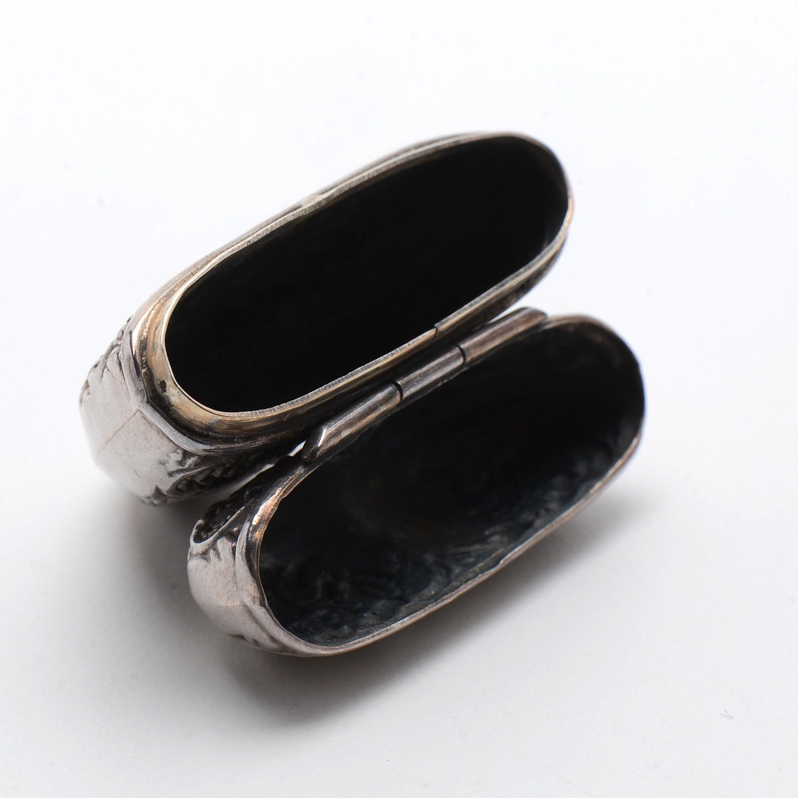 Sterling Silver Heart Locket Box Pendant