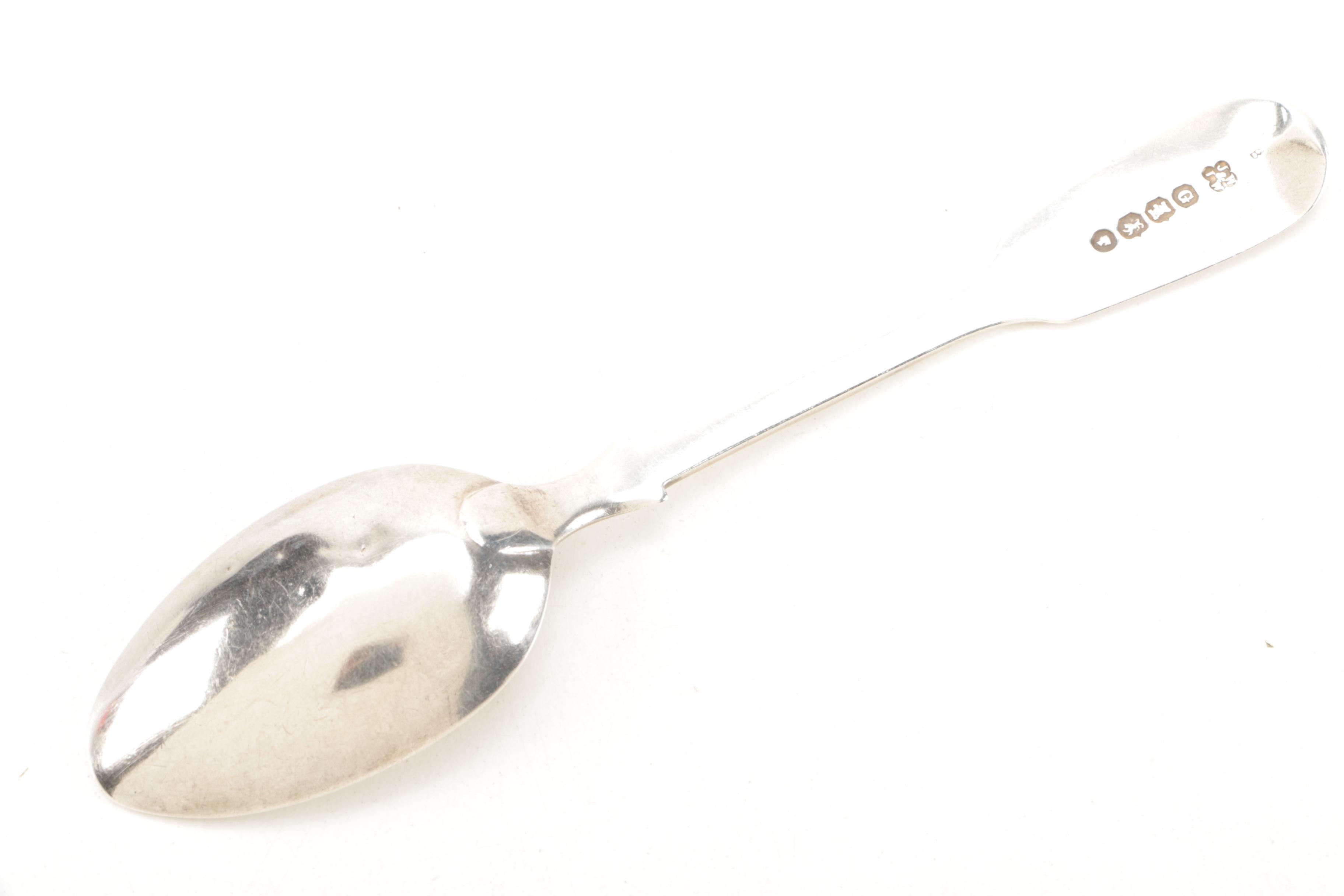 1863 Josiah & James Williams Sterling Silver Teaspoon
