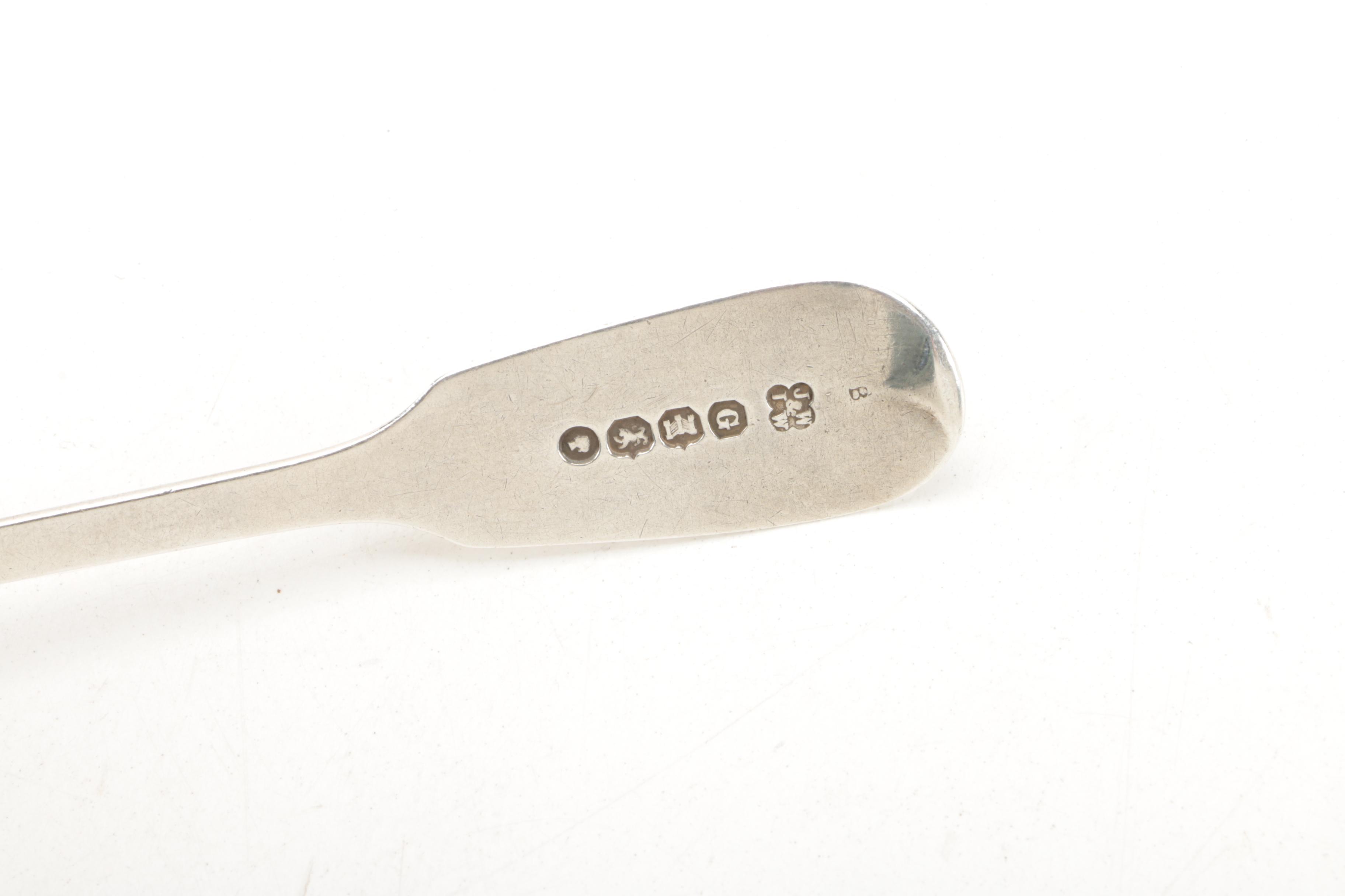 1863 Josiah & James Williams Sterling Silver Teaspoon