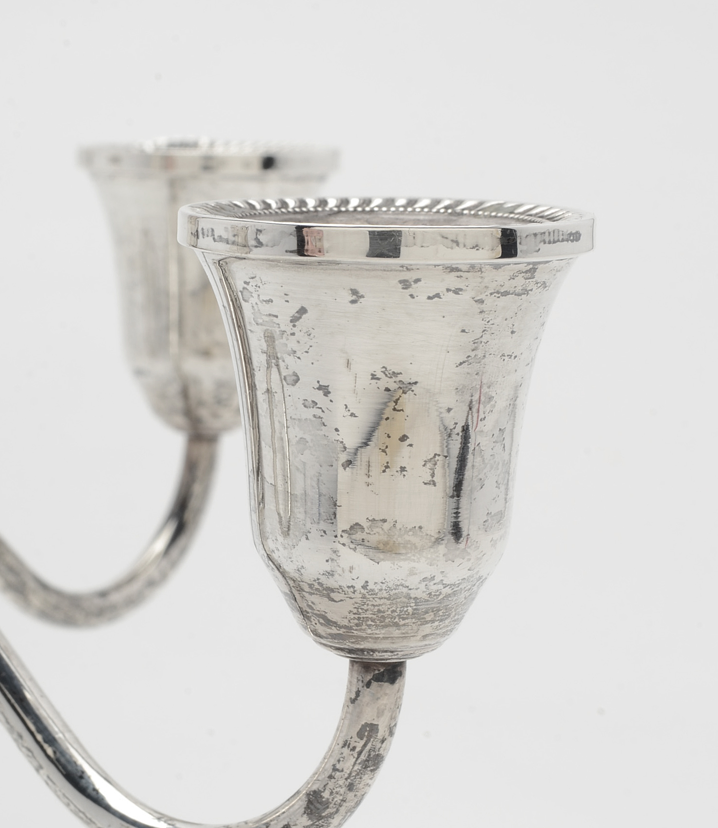 Vintage Duchin Weighted Sterling Silver Five Light Candelabra