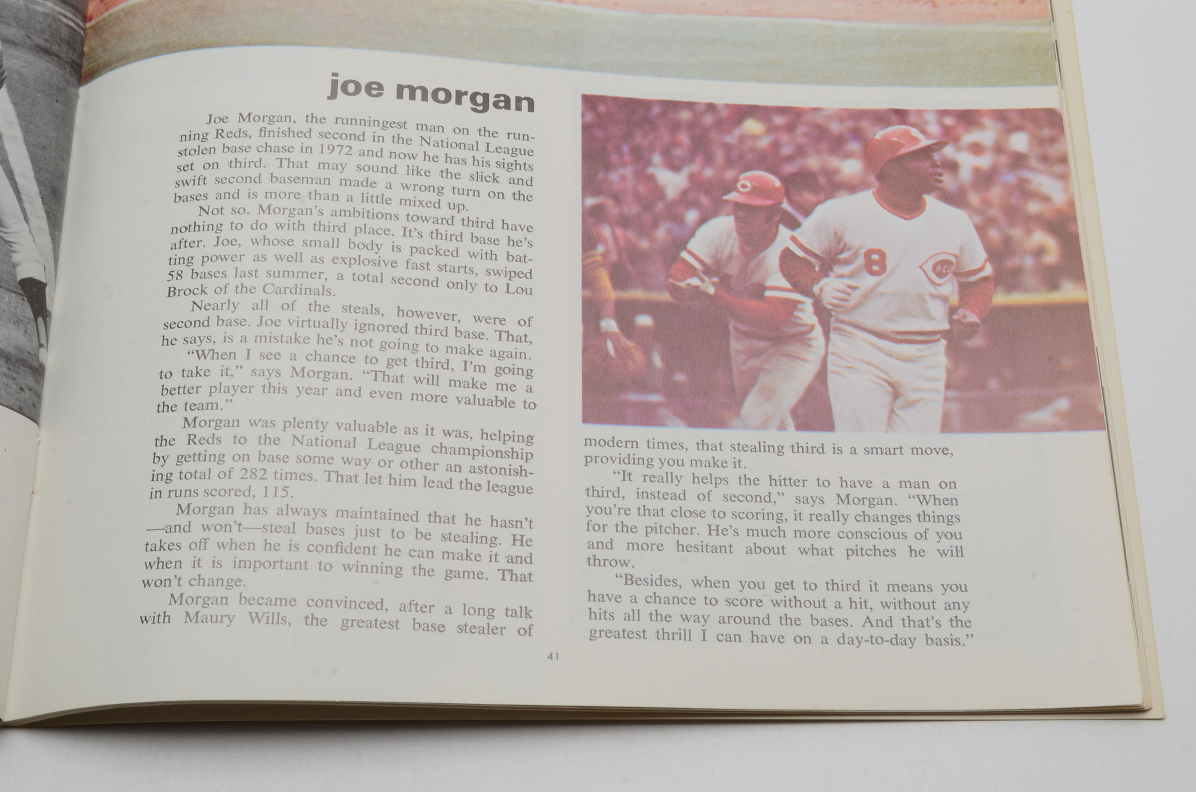 Three Vintage Cincinnati Reds Yearbook Magazines