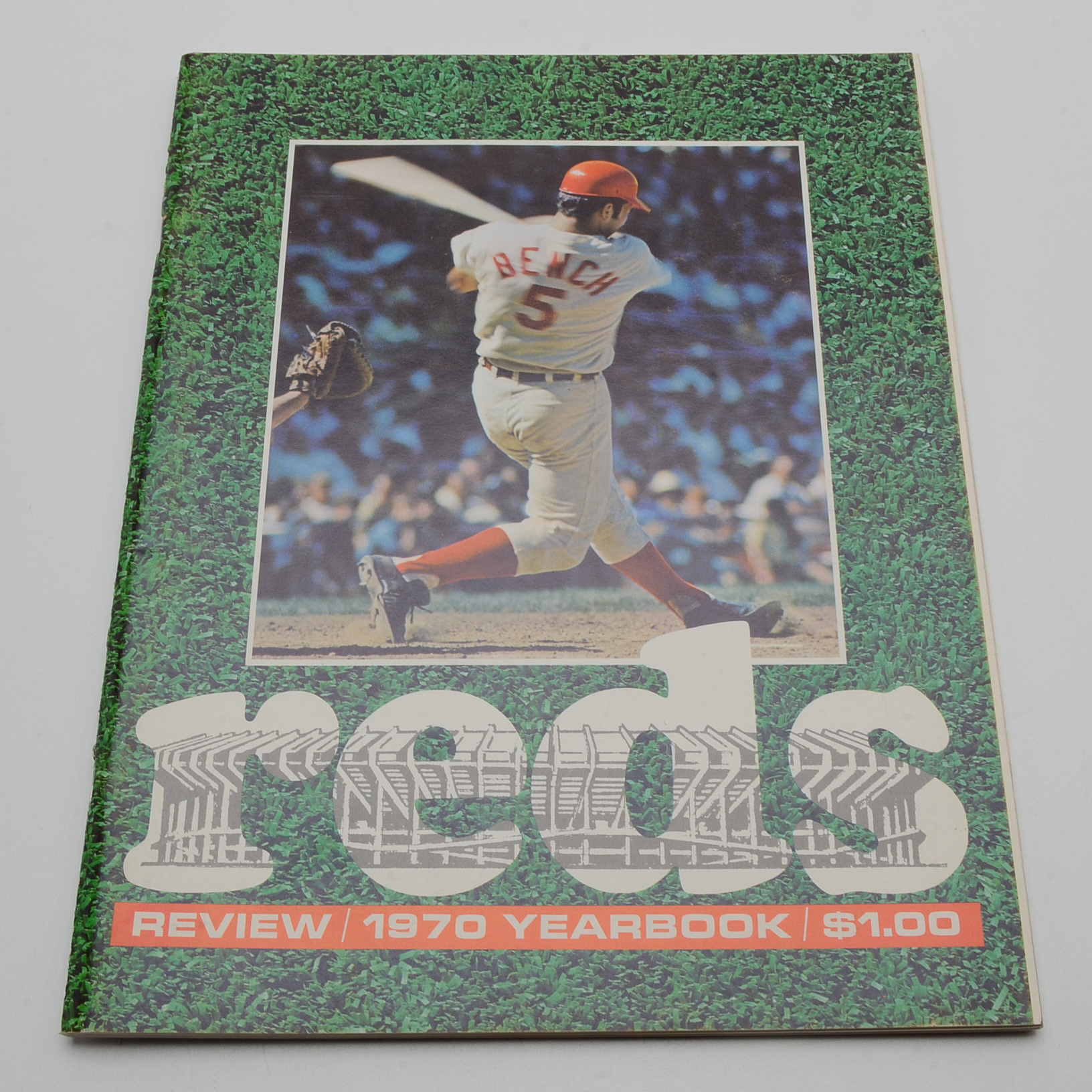 Three Vintage Cincinnati Reds Yearbook Magazines