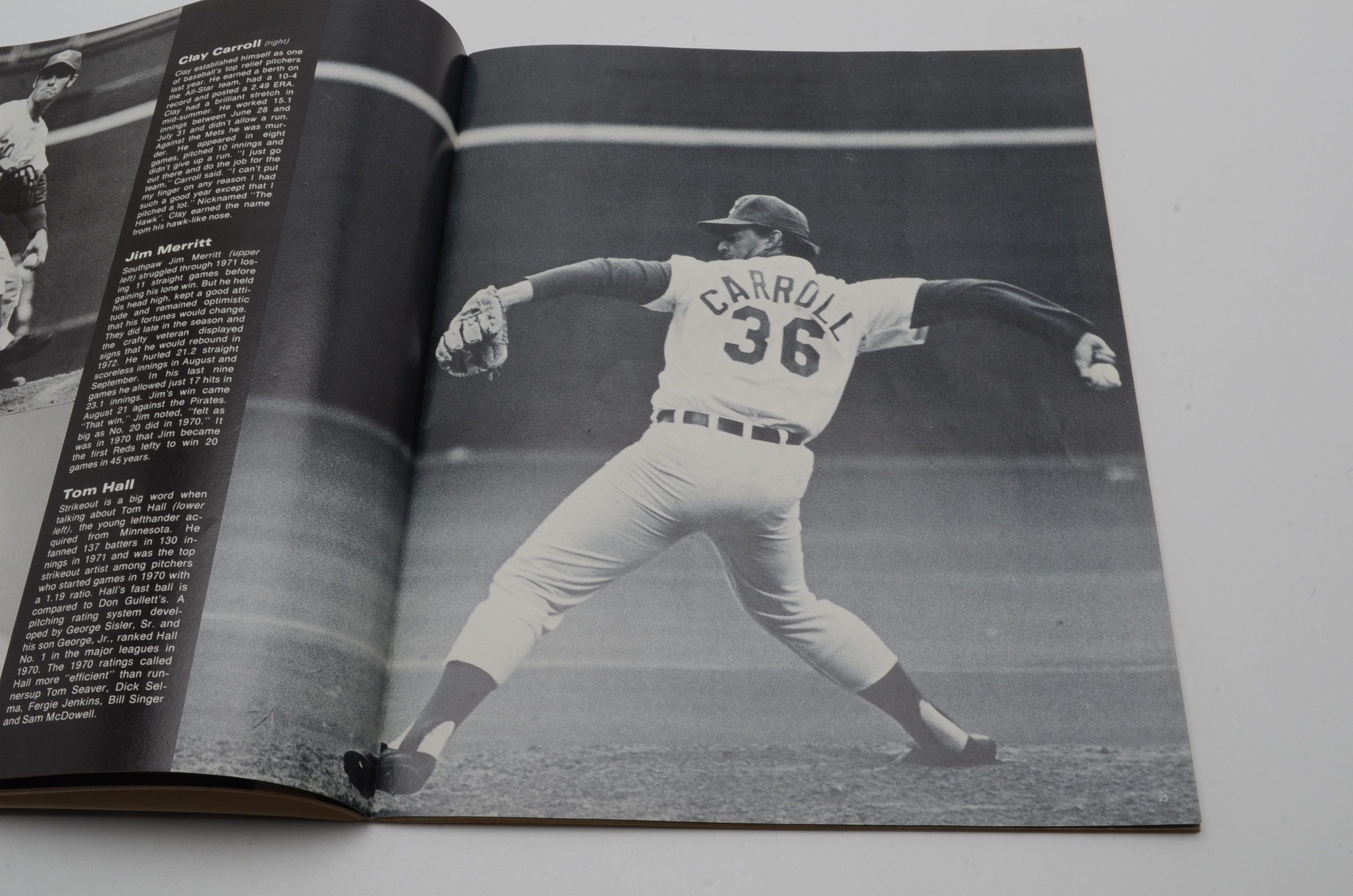 Three Vintage Cincinnati Reds Yearbook Magazines
