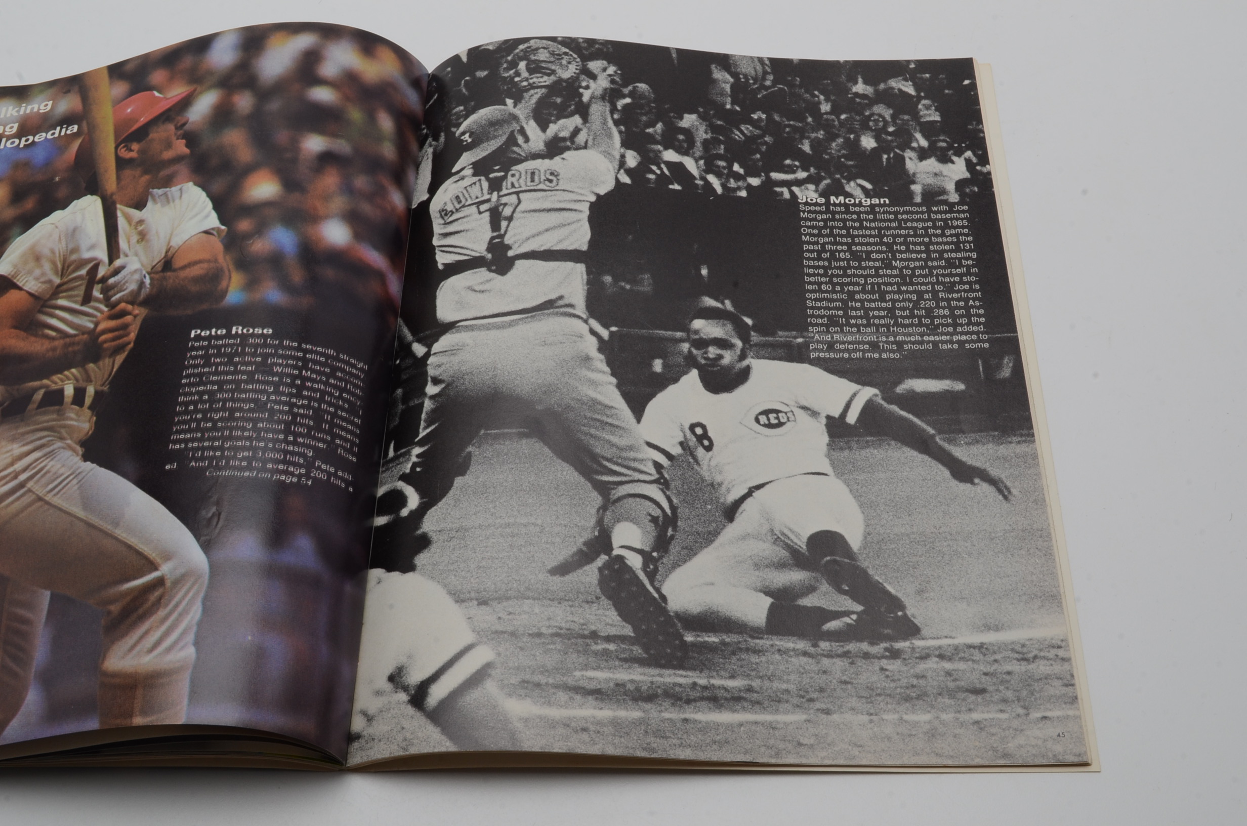 Three Vintage Cincinnati Reds Yearbook Magazines