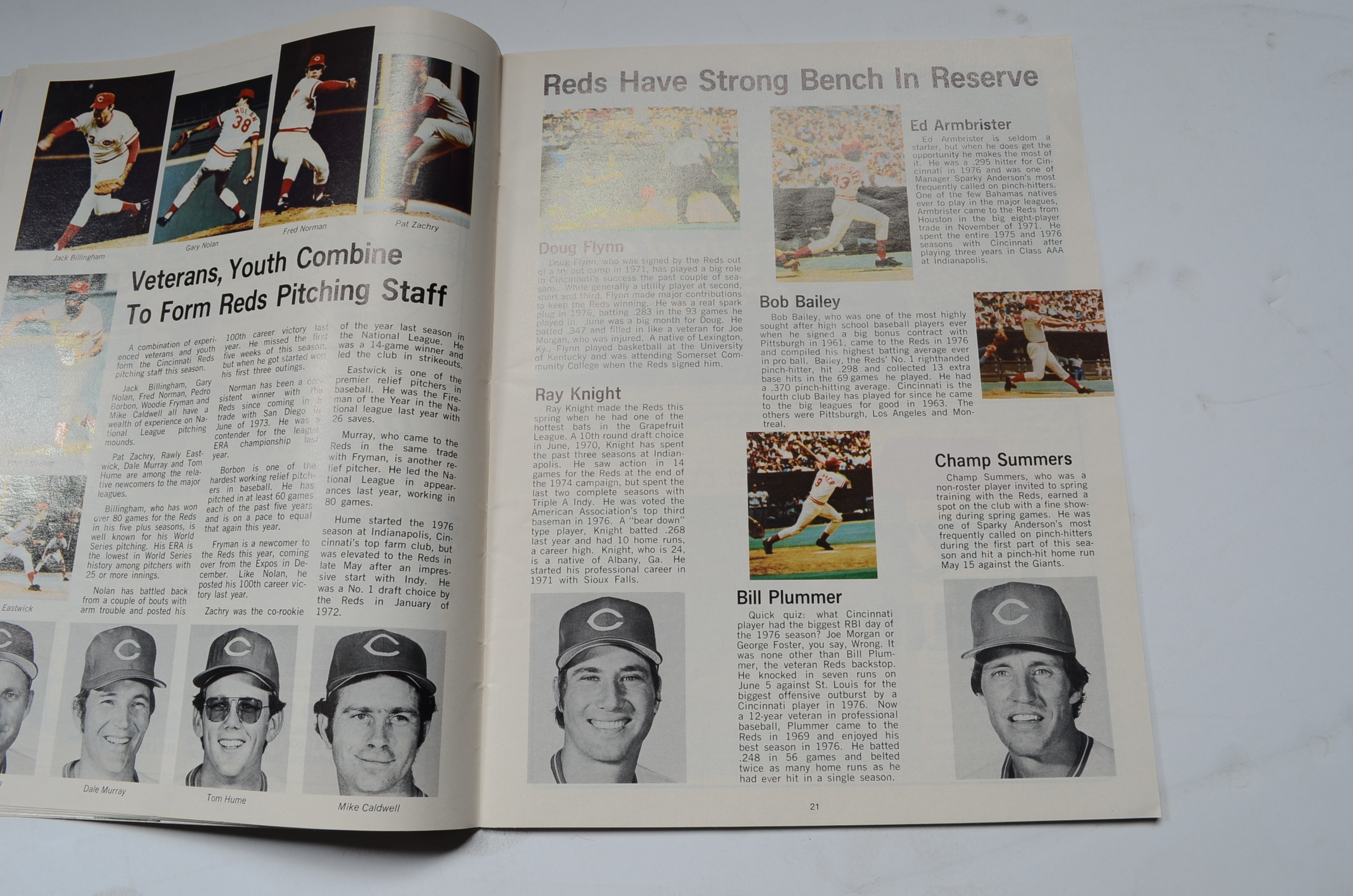 Three Vintage Reds Scorebooks
