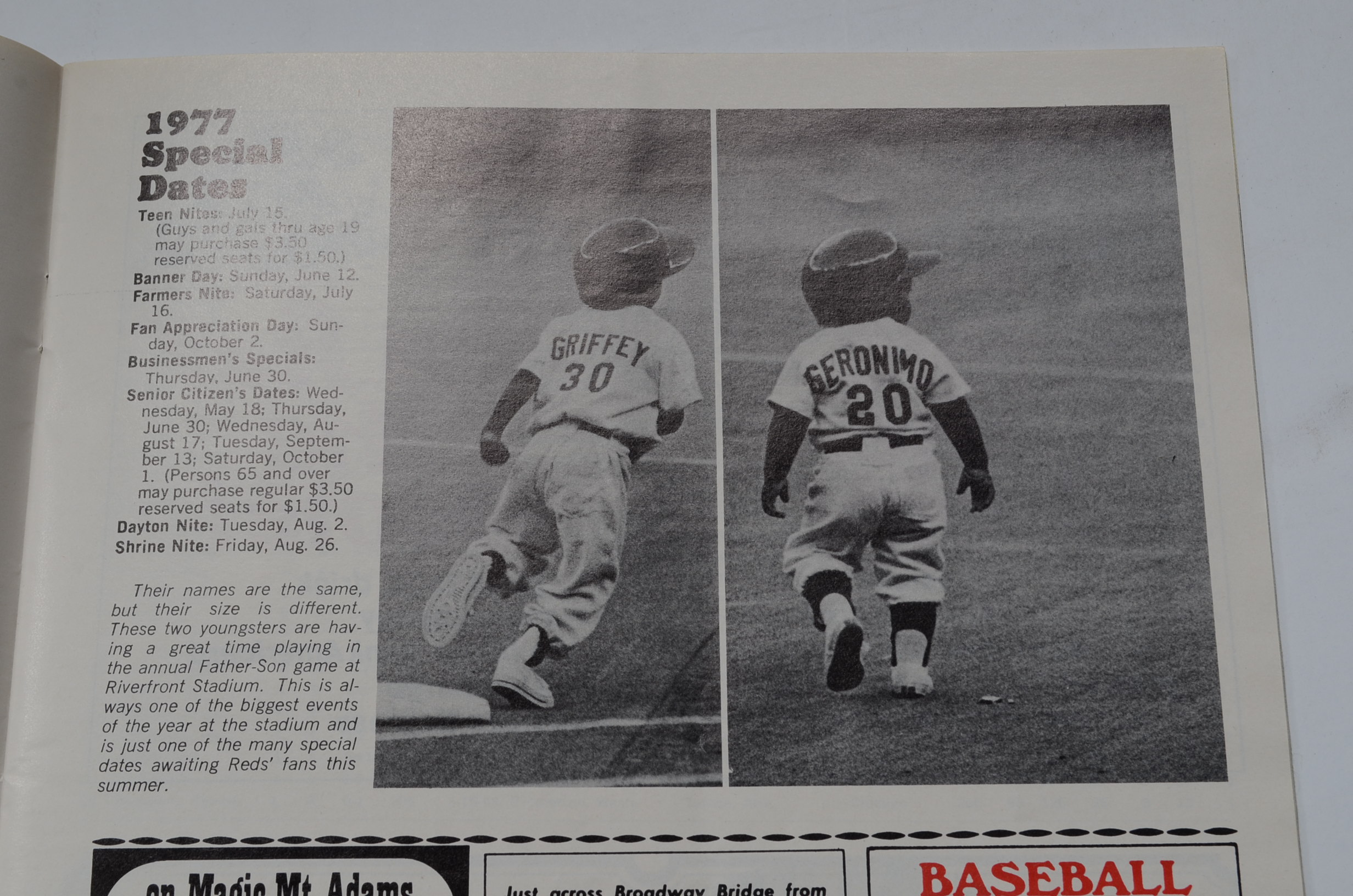 Three Vintage Reds Scorebooks