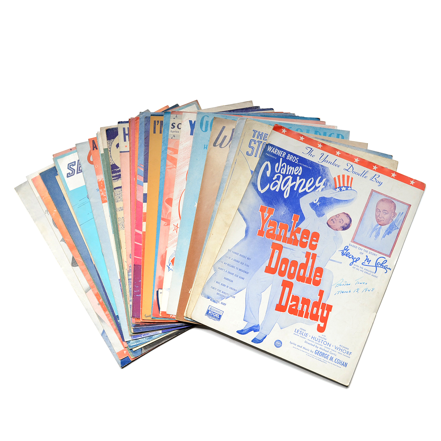 "God Bless America," Other Patriotic Vintage Sheet Music