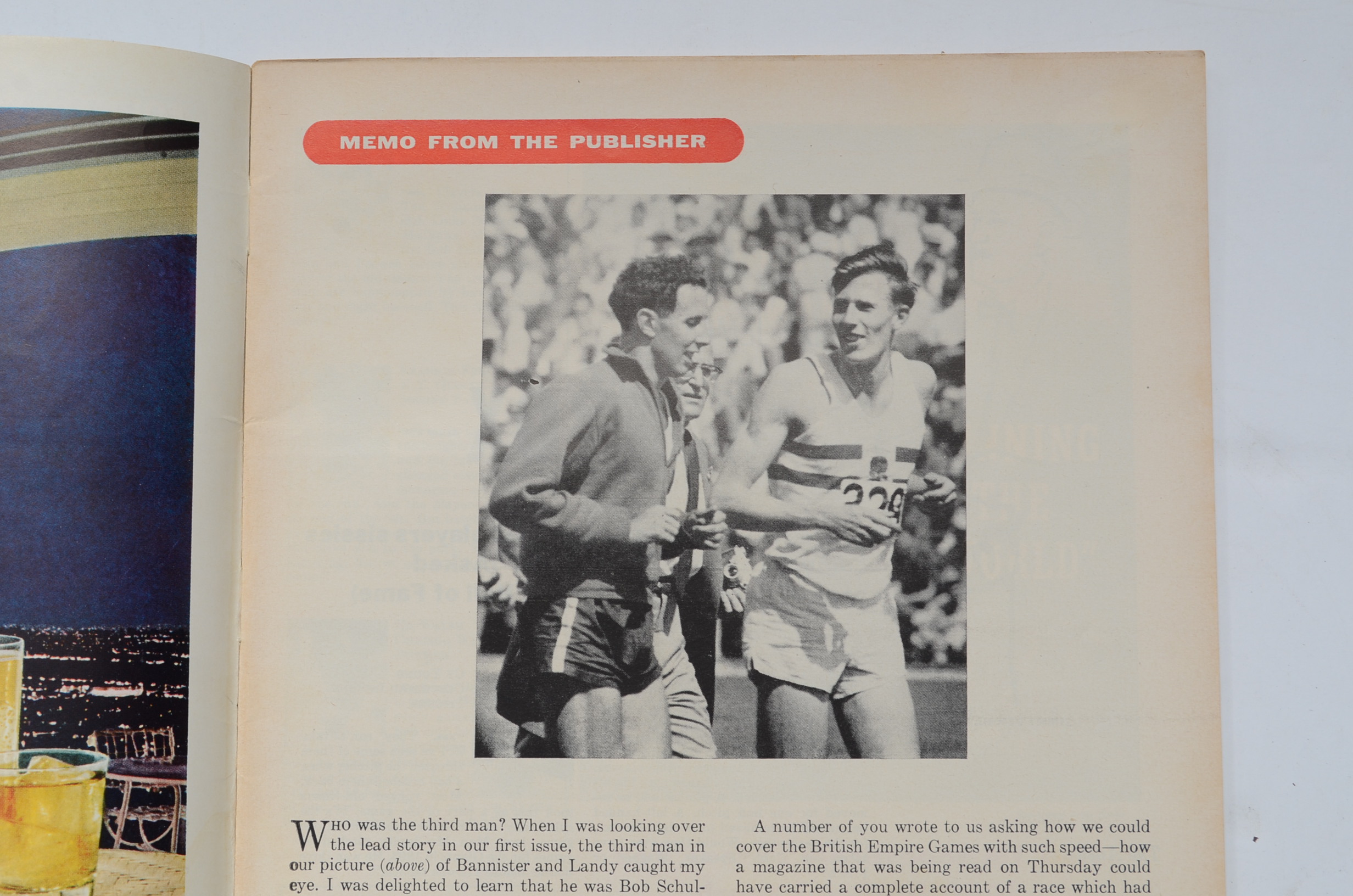 Four Vintage "Sports Illustrated" Magazines From 1954