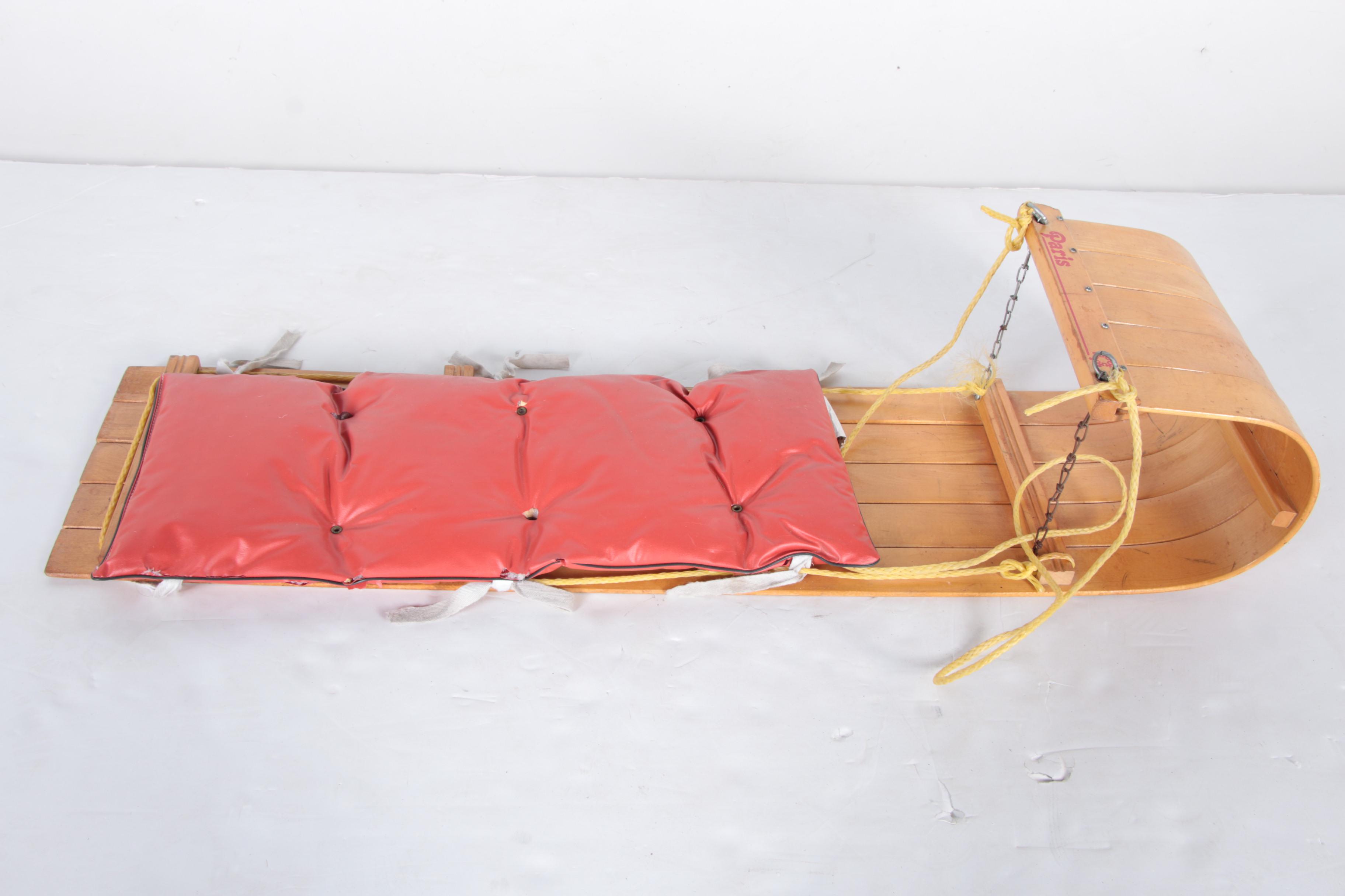 Vintage Wooden Sled