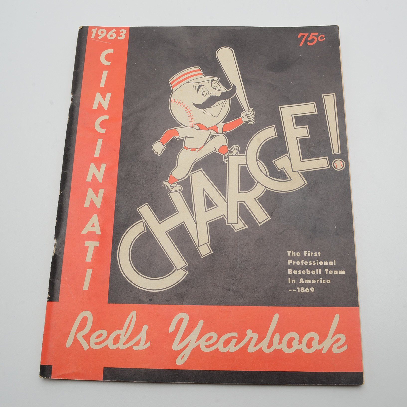 Cincinnati Reds Baseball Yearbooks from 1963, 1965 and 1966