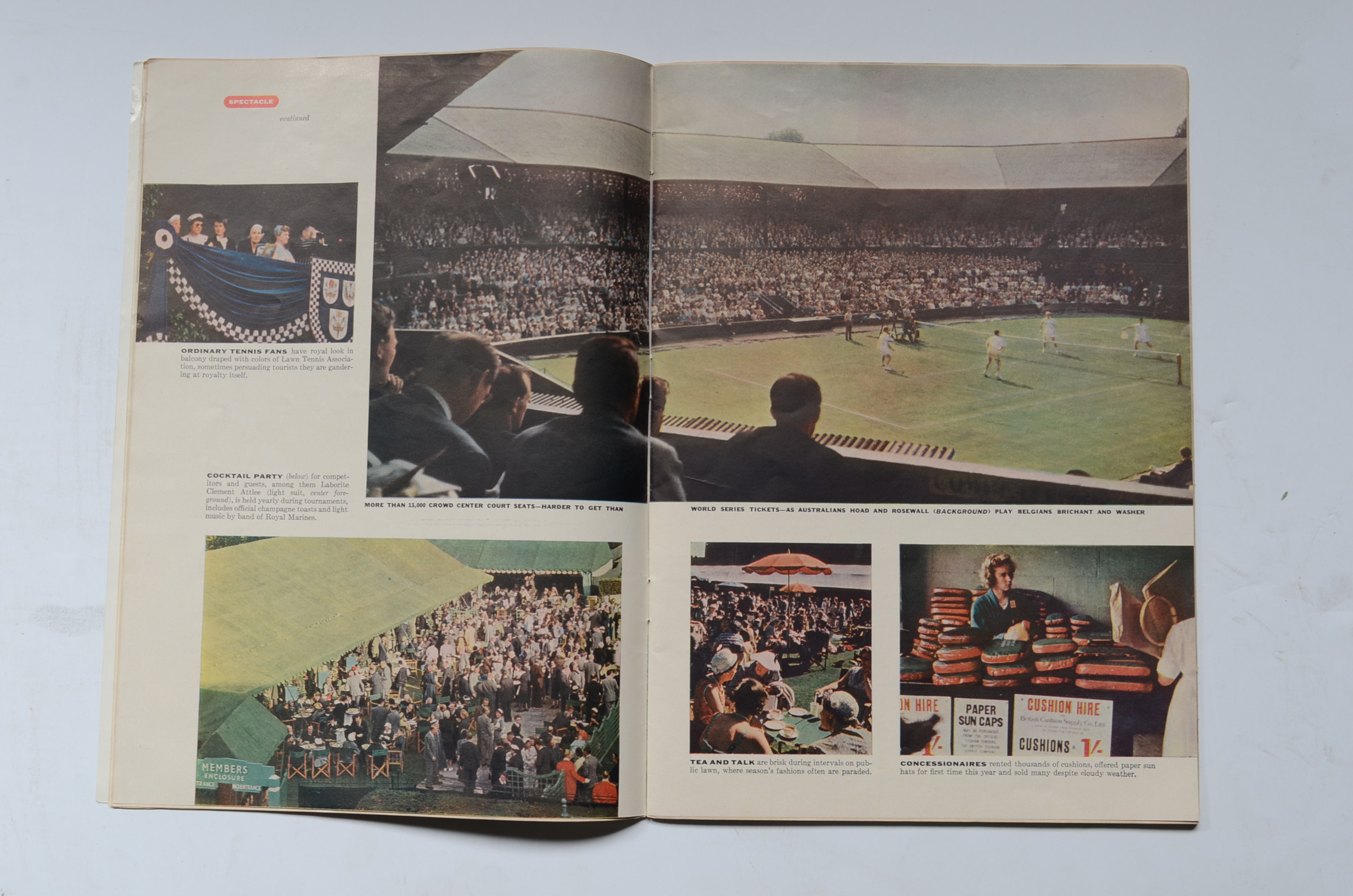 Four Vintage "Sports Illustrated" Magazines From 1954