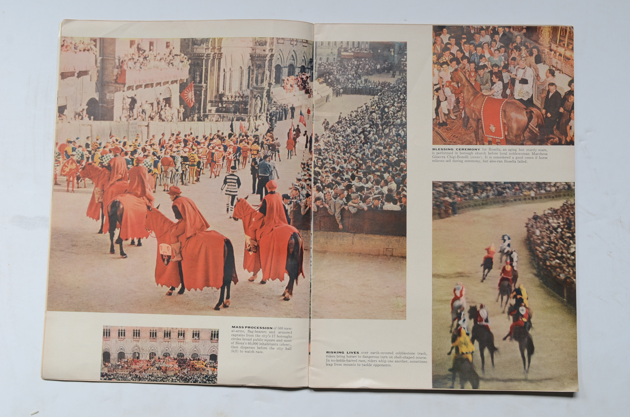 Four Vintage "Sports Illustrated" Magazines From 1954