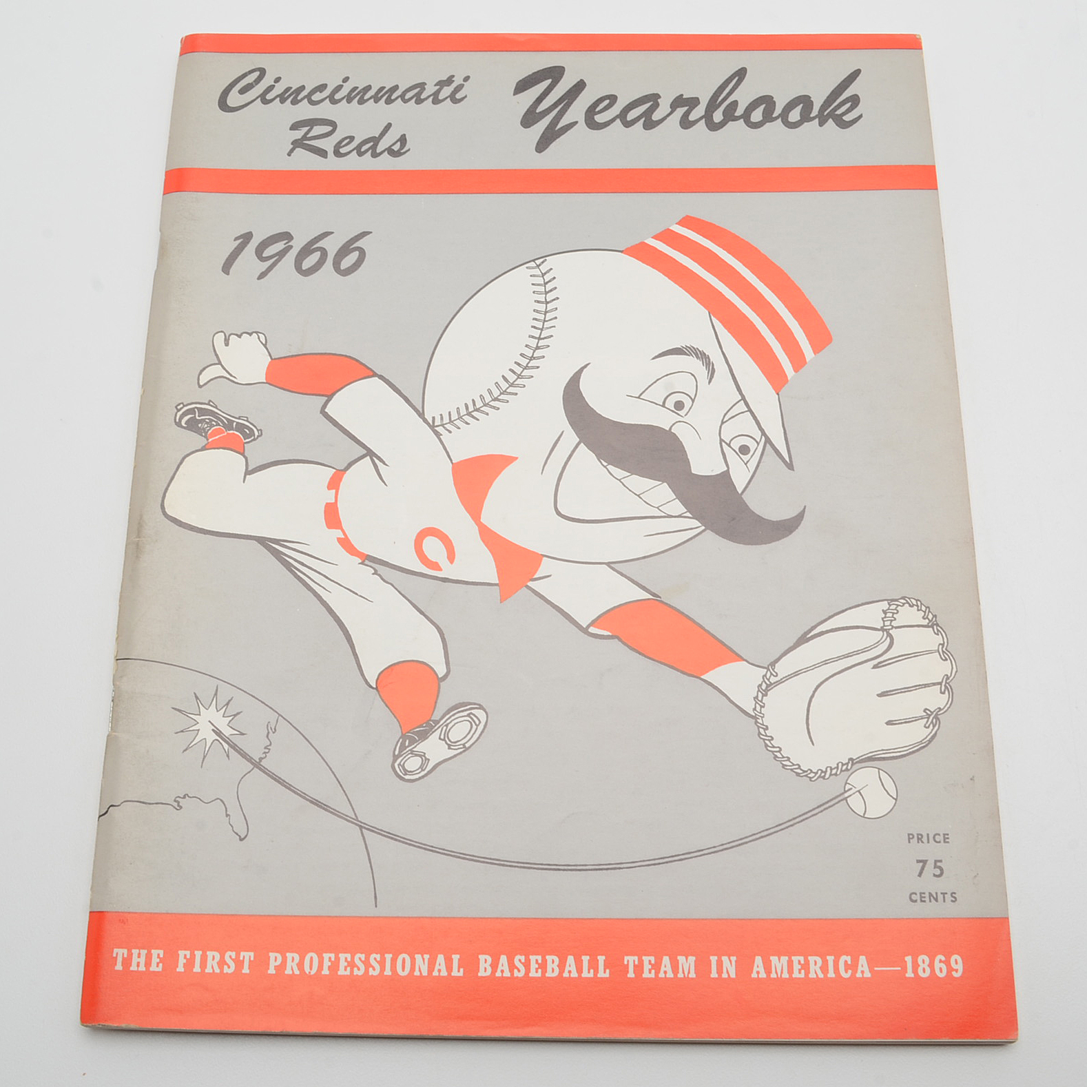 Cincinnati Reds Baseball Yearbooks from 1963, 1965 and 1966