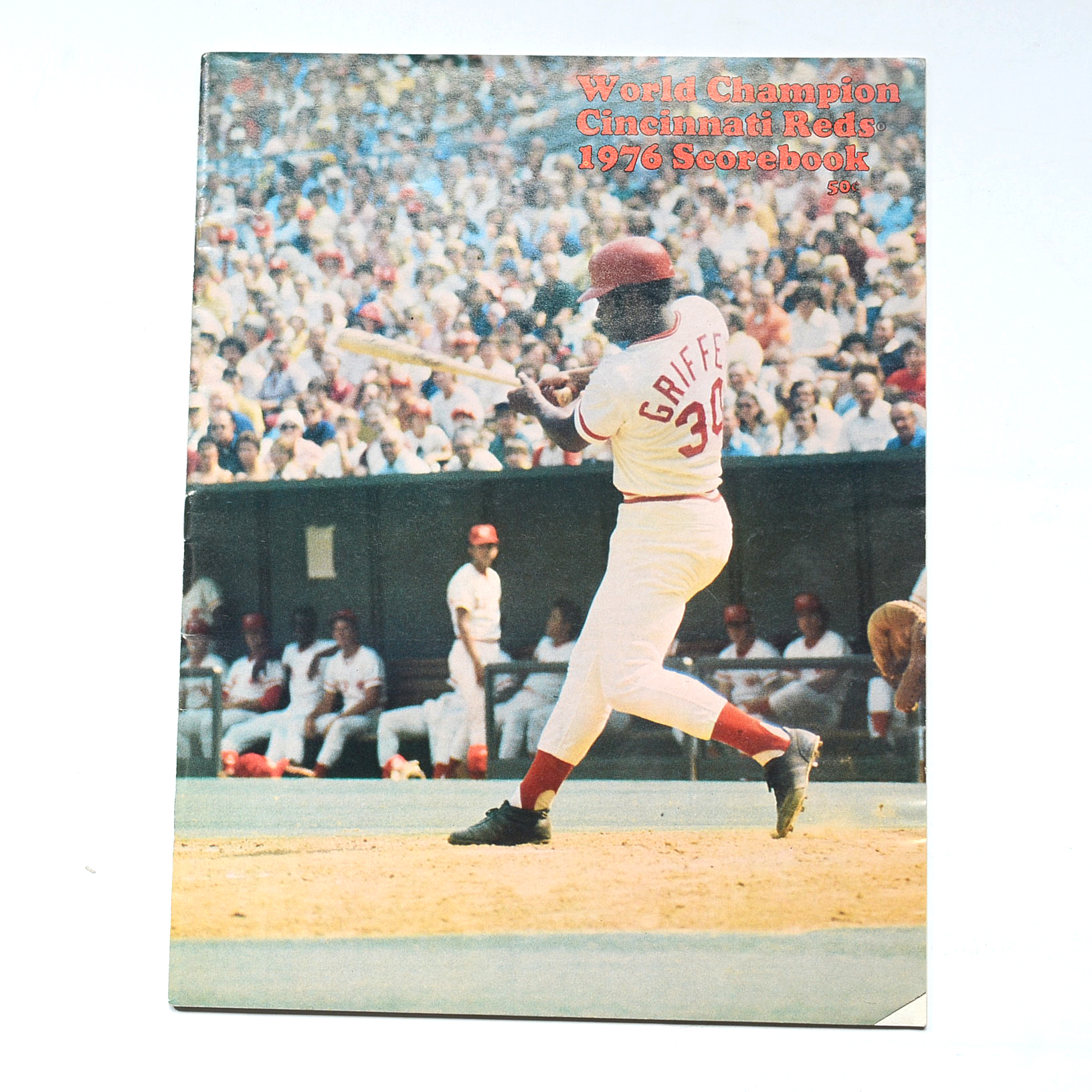 Four Cincinnati Reds Scorebooks From the Big Red Machine Days, 1976-1977