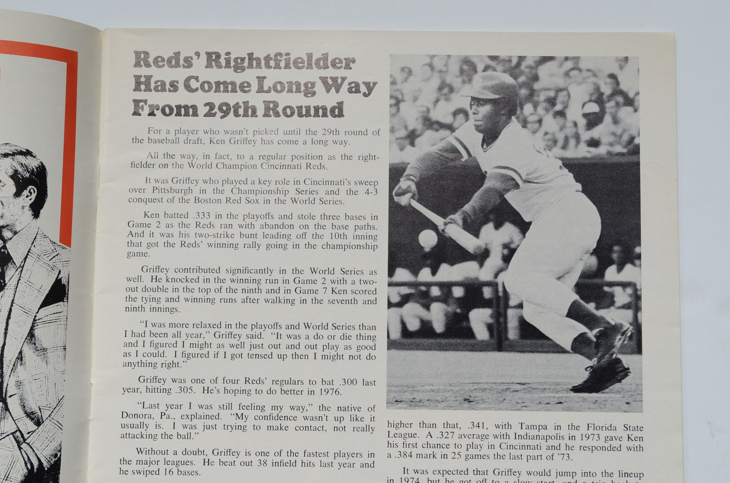 Four Cincinnati Reds Scorebooks From the Big Red Machine Days, 1976-1977