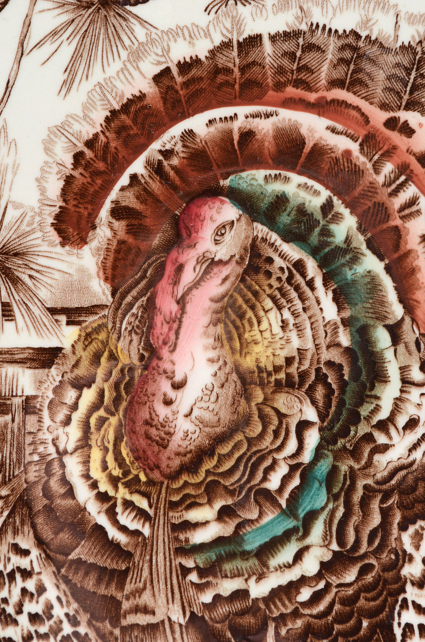 Vintage Johnson Bros. "His Majesty" Turkey Platter, Made in England