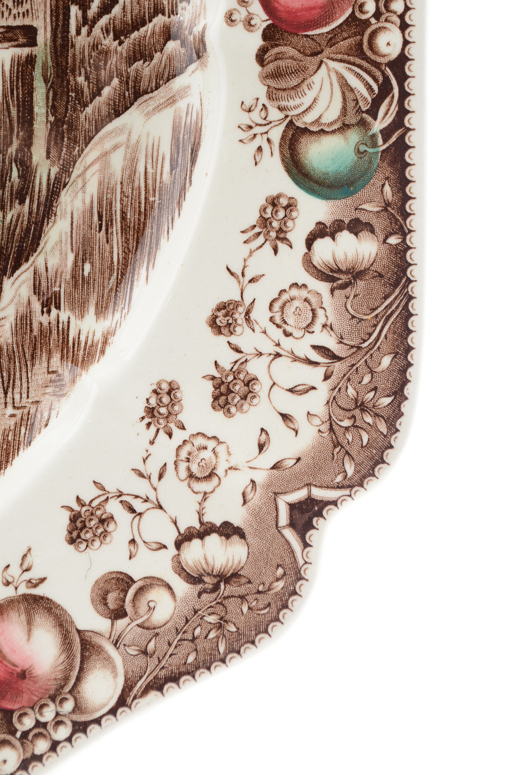 Vintage Johnson Bros. "His Majesty" Turkey Platter, Made in England