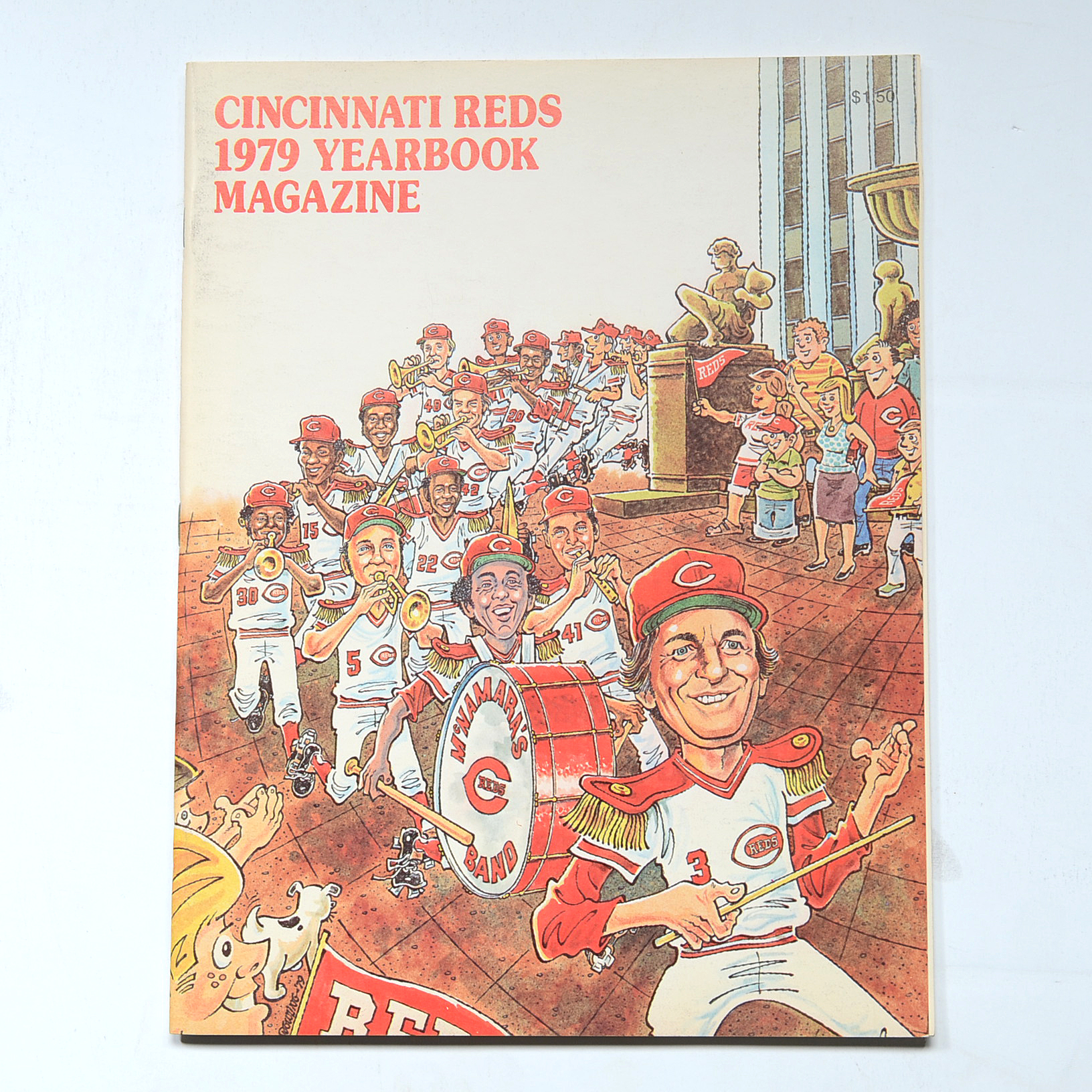 Vintage Cincinnati Reds Yearbook Magazines and Scorebooks