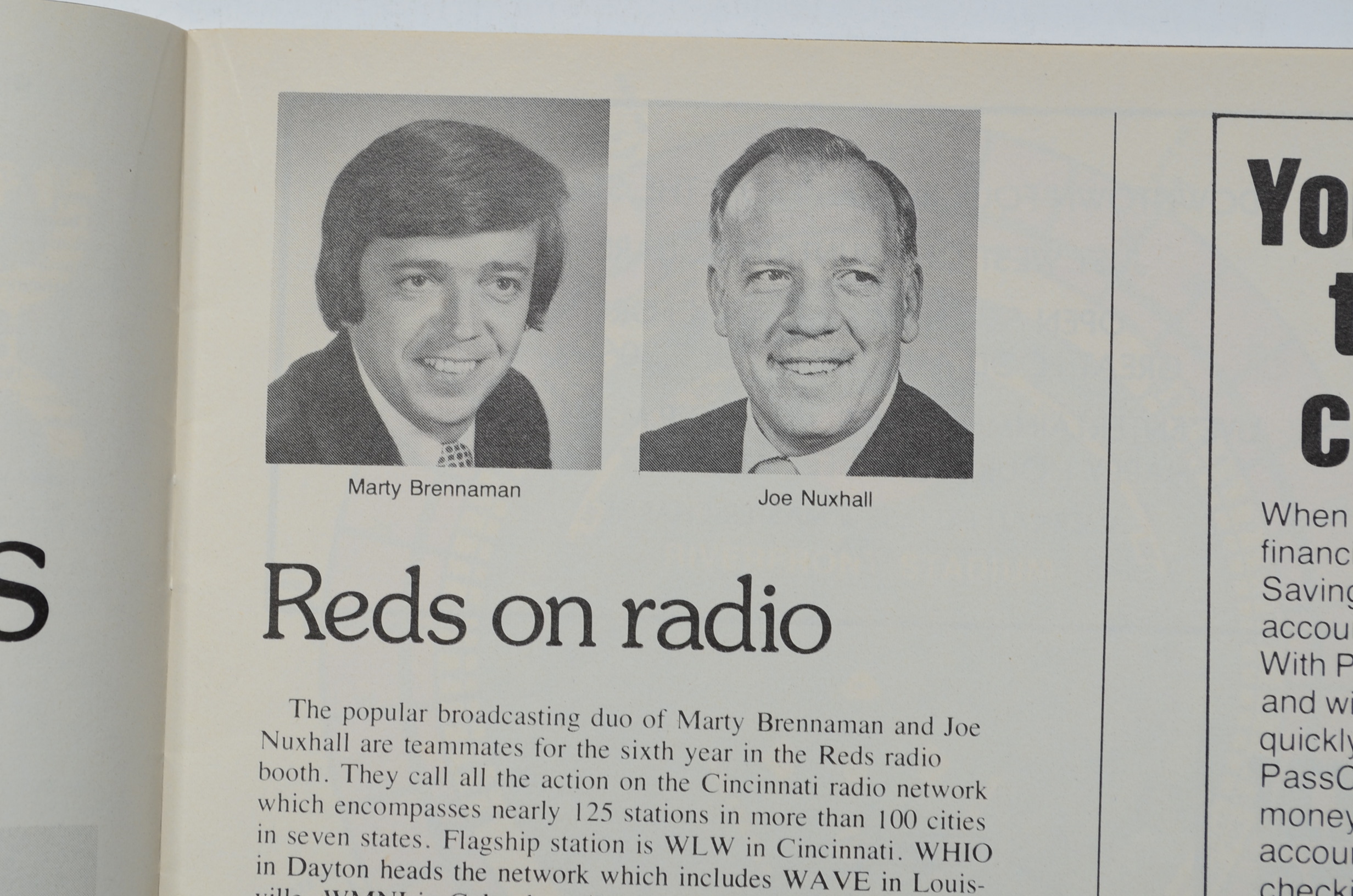 Vintage Cincinnati Reds Yearbook Magazines and Scorebooks