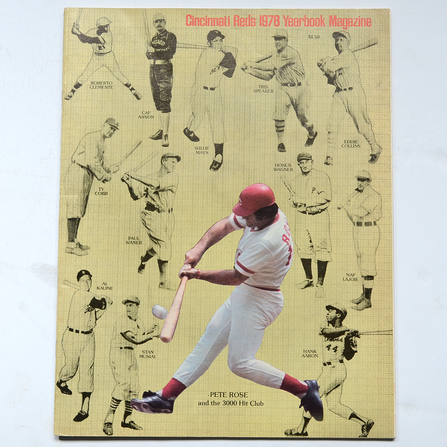Vintage Cincinnati Reds Yearbook Magazines and Scorebooks