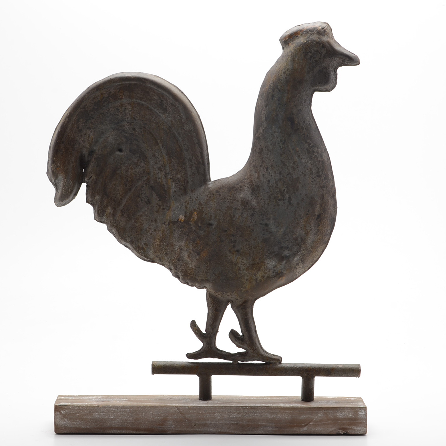Vintage Rustic Metal Rooster