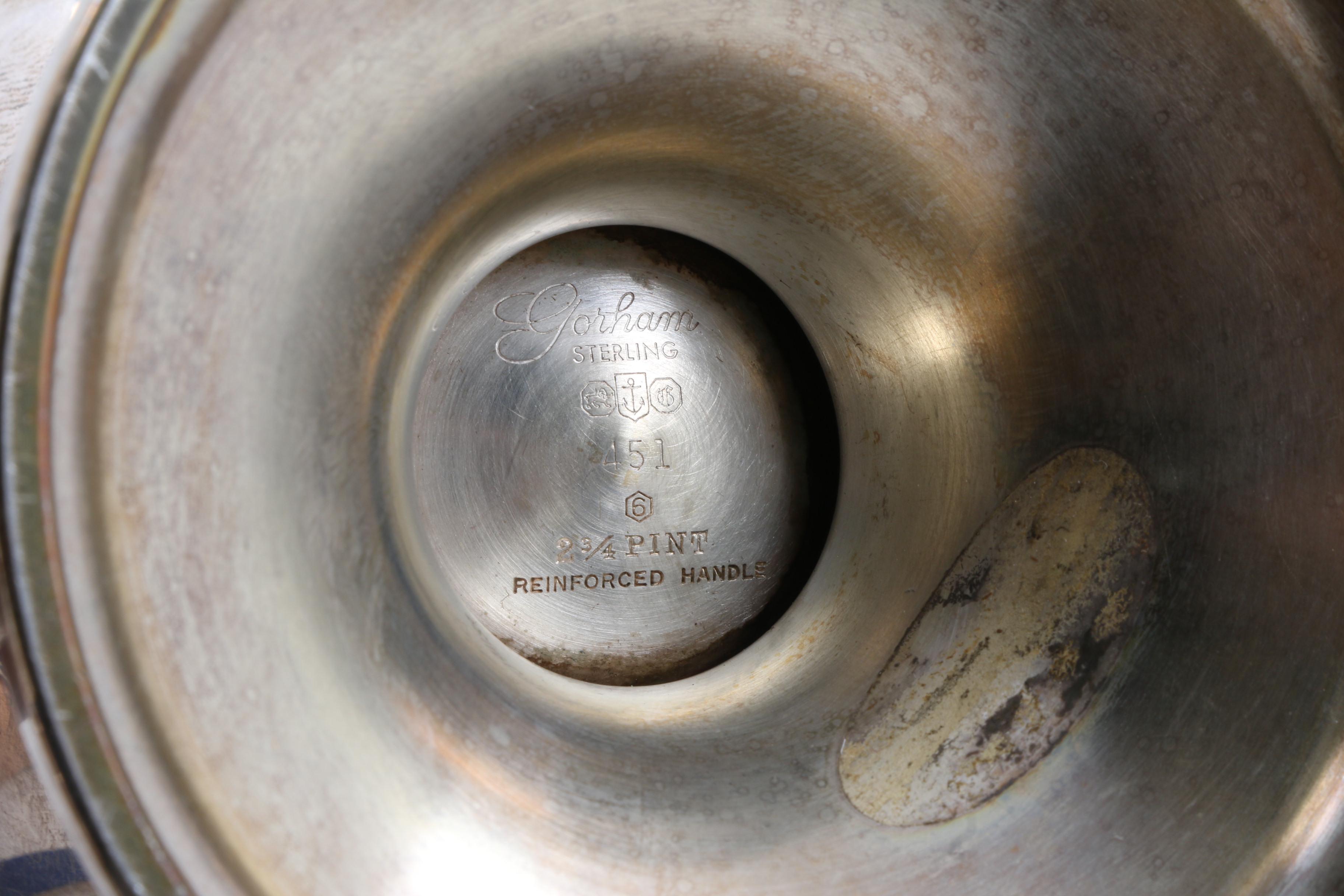 1966 Gorham Sterling Silver Coffee and Tea Service