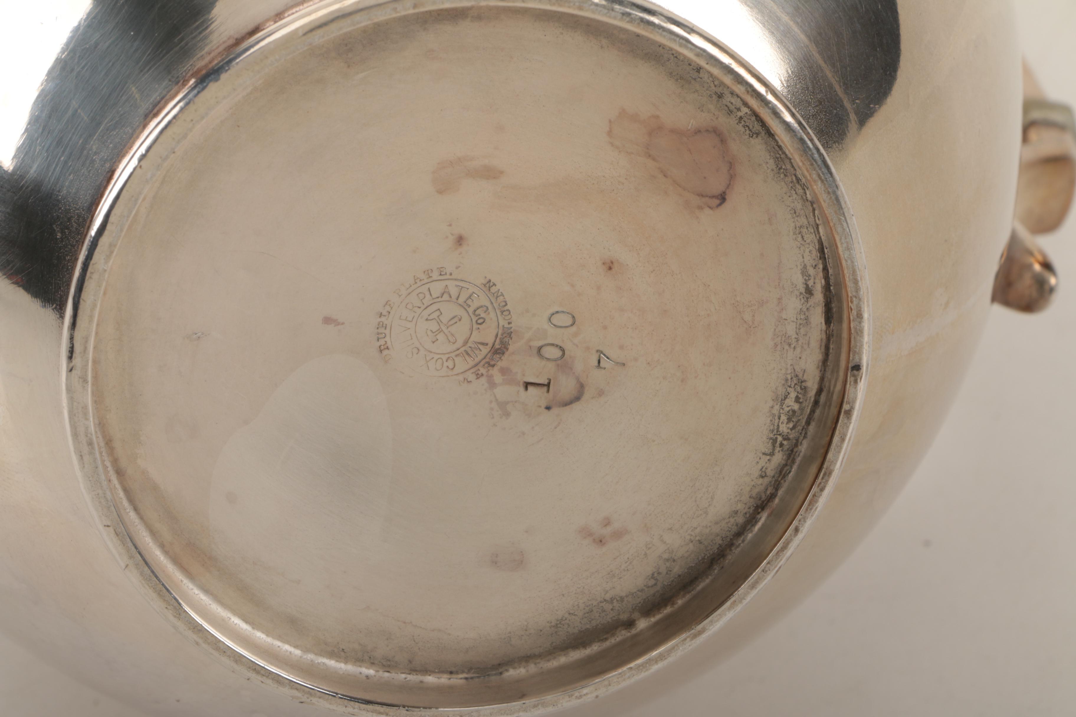 Wilcox Silver Plate Co. Neoclassical Style Silver-Plated Coffee Service