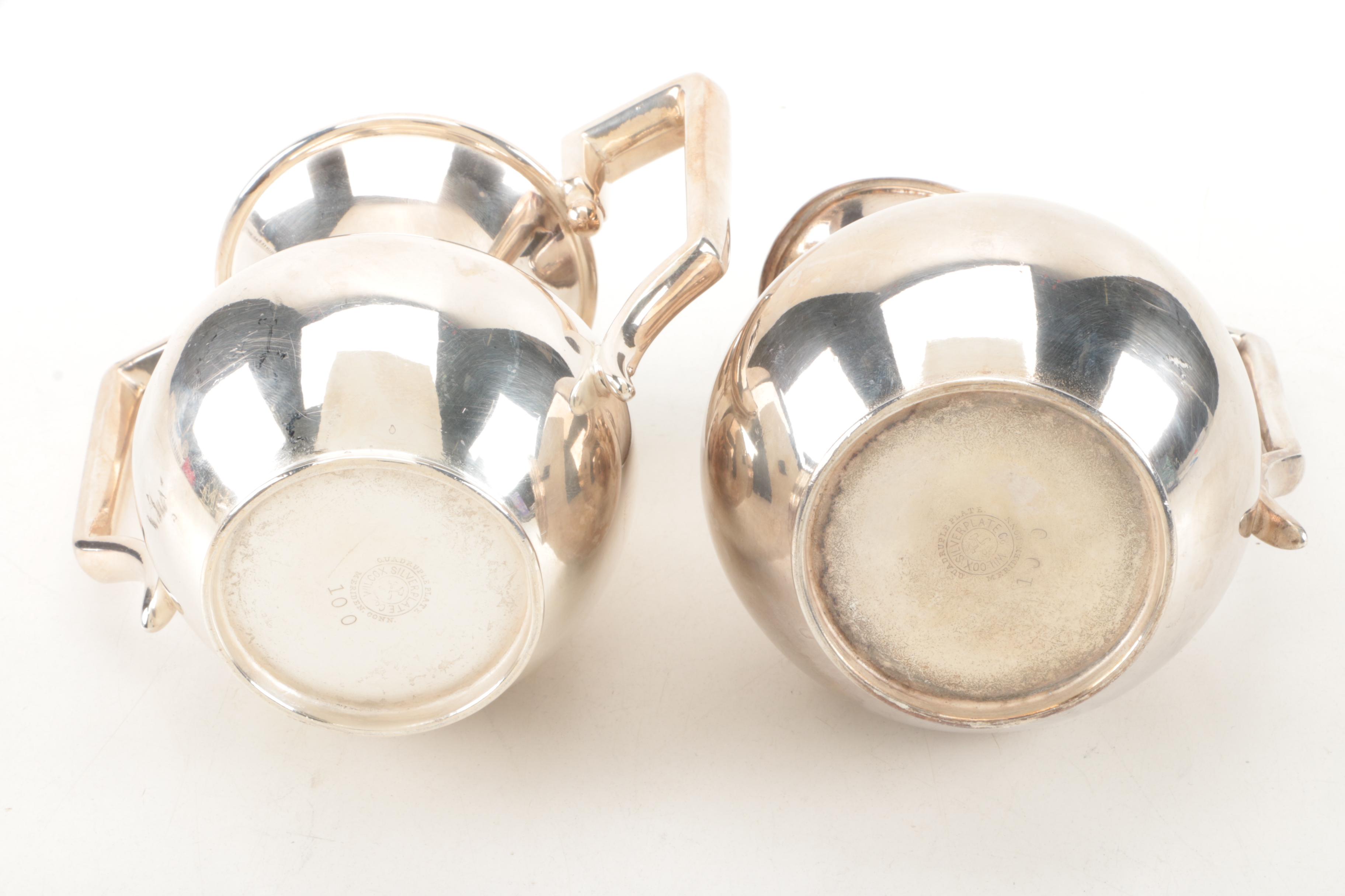 Wilcox Silver Plate Co. Neoclassical Style Silver-Plated Coffee Service