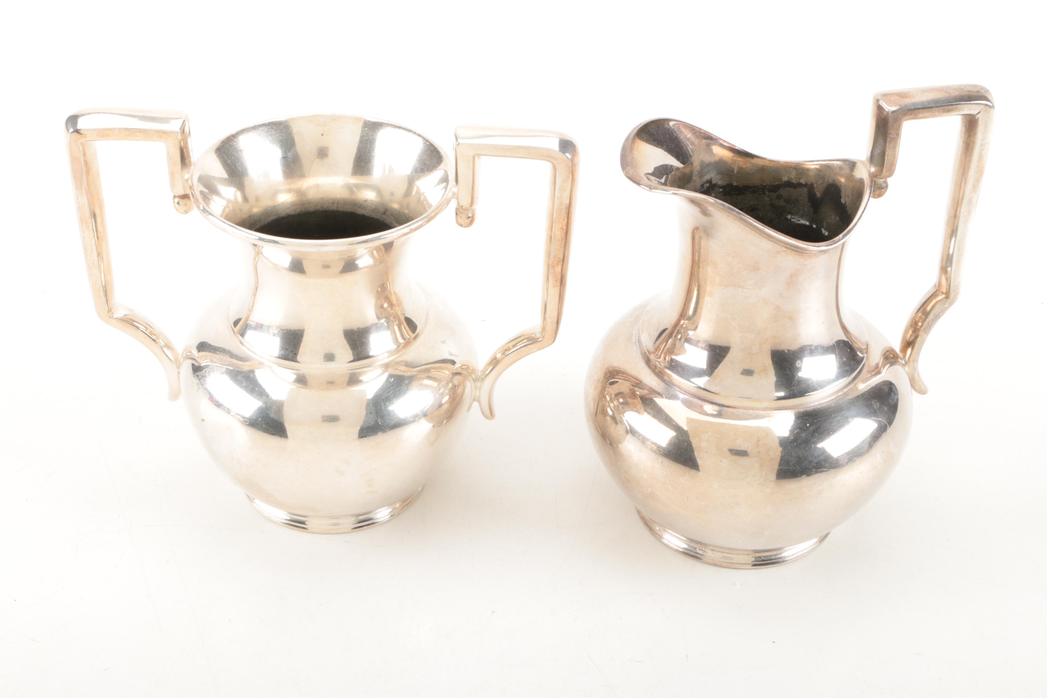 Wilcox Silver Plate Co. Neoclassical Style Silver-Plated Coffee Service