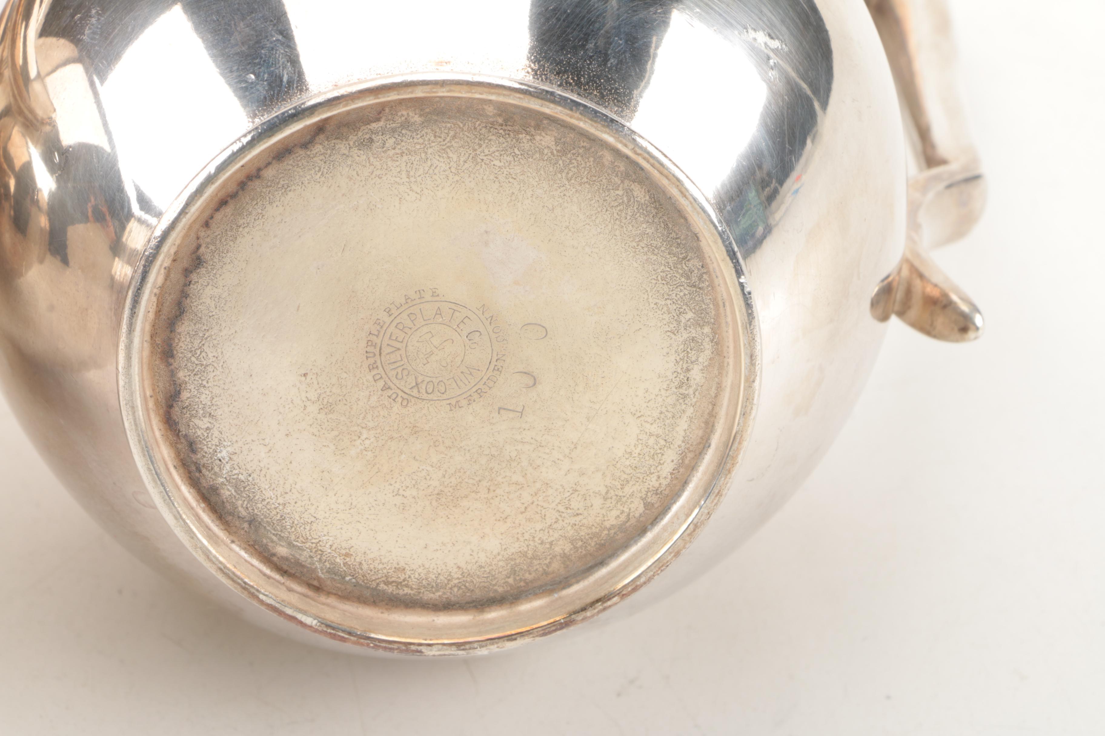 Wilcox Silver Plate Co. Neoclassical Style Silver-Plated Coffee Service