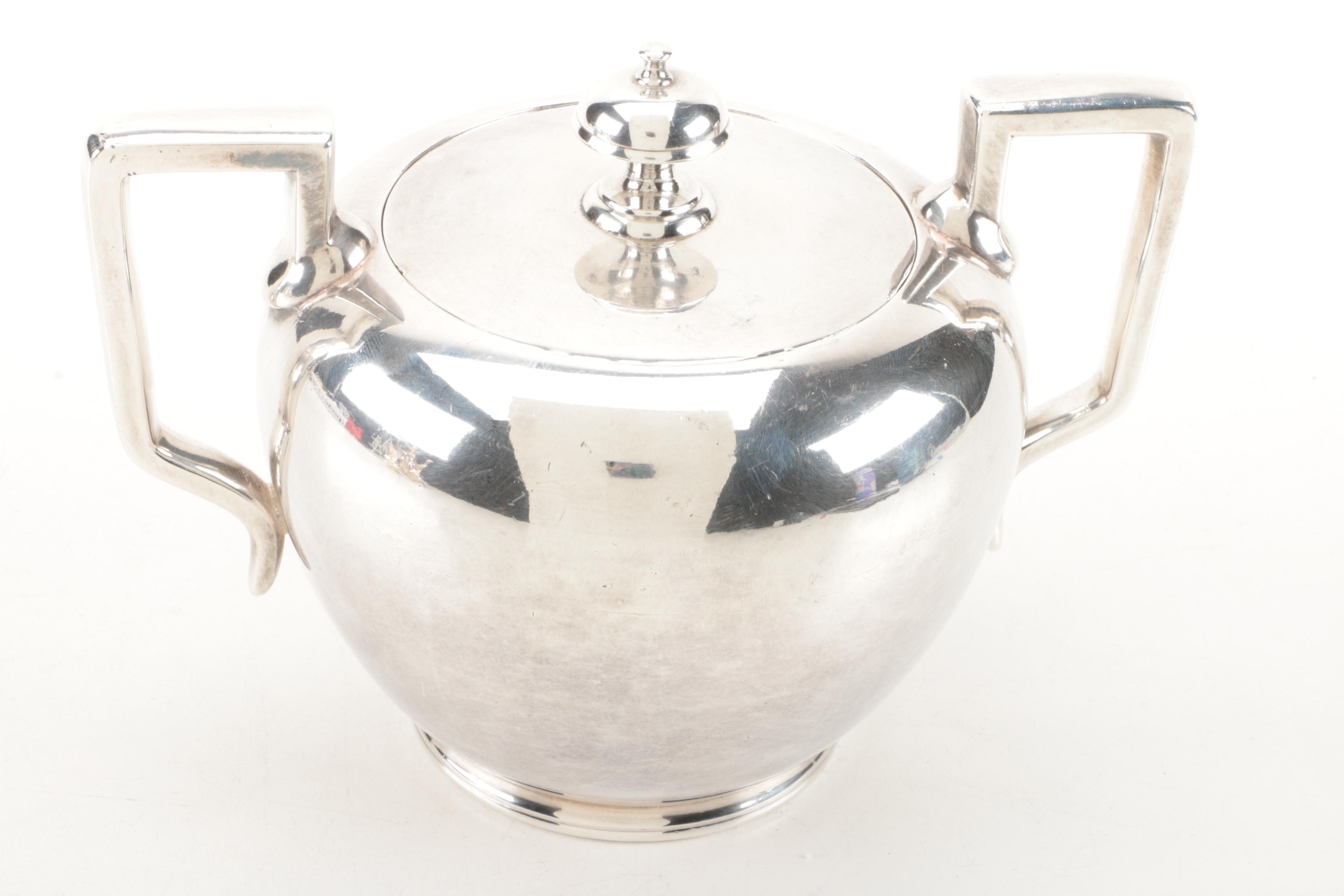 Wilcox Silver Plate Co. Neoclassical Style Silver-Plated Coffee Service