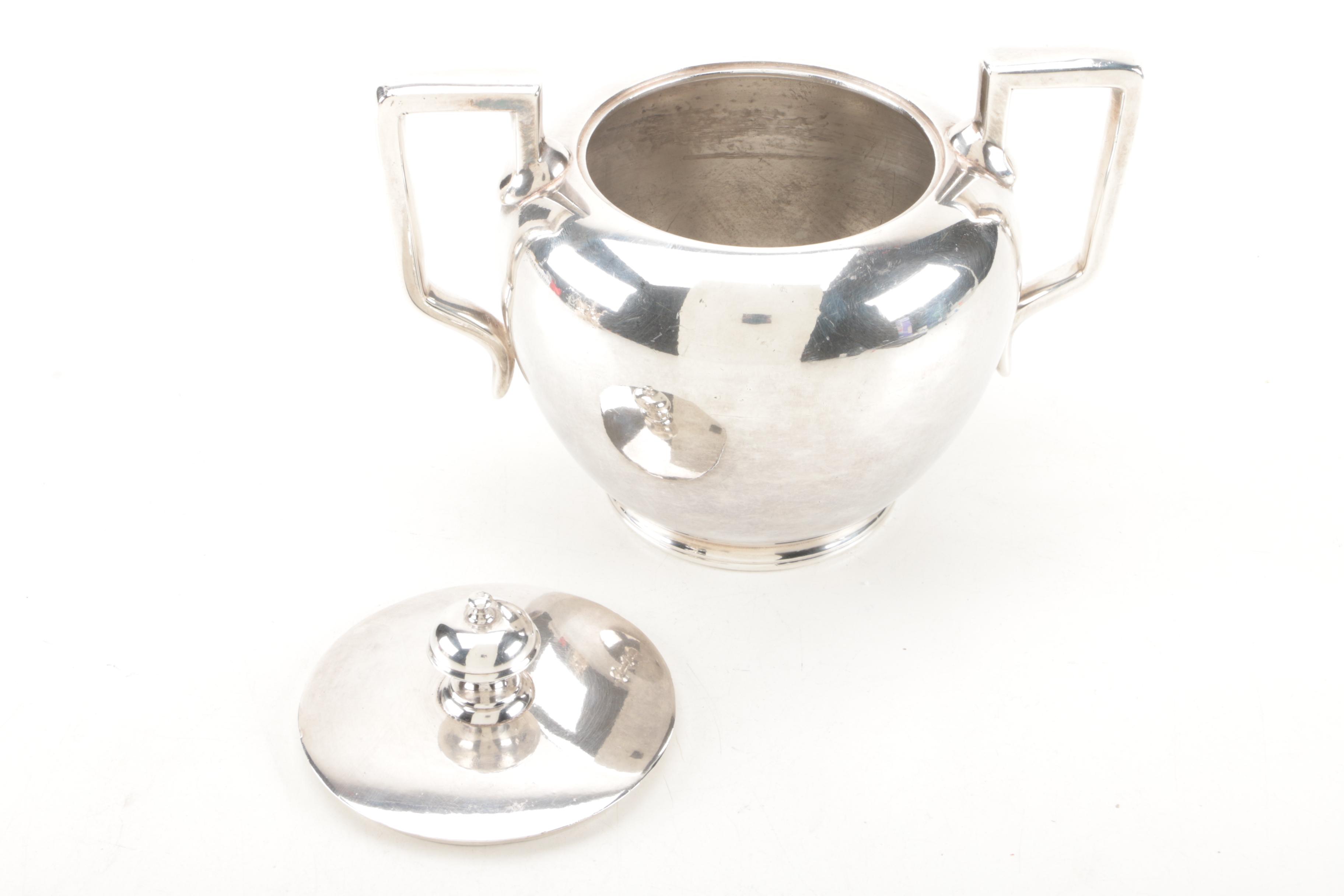 Wilcox Silver Plate Co. Neoclassical Style Silver-Plated Coffee Service